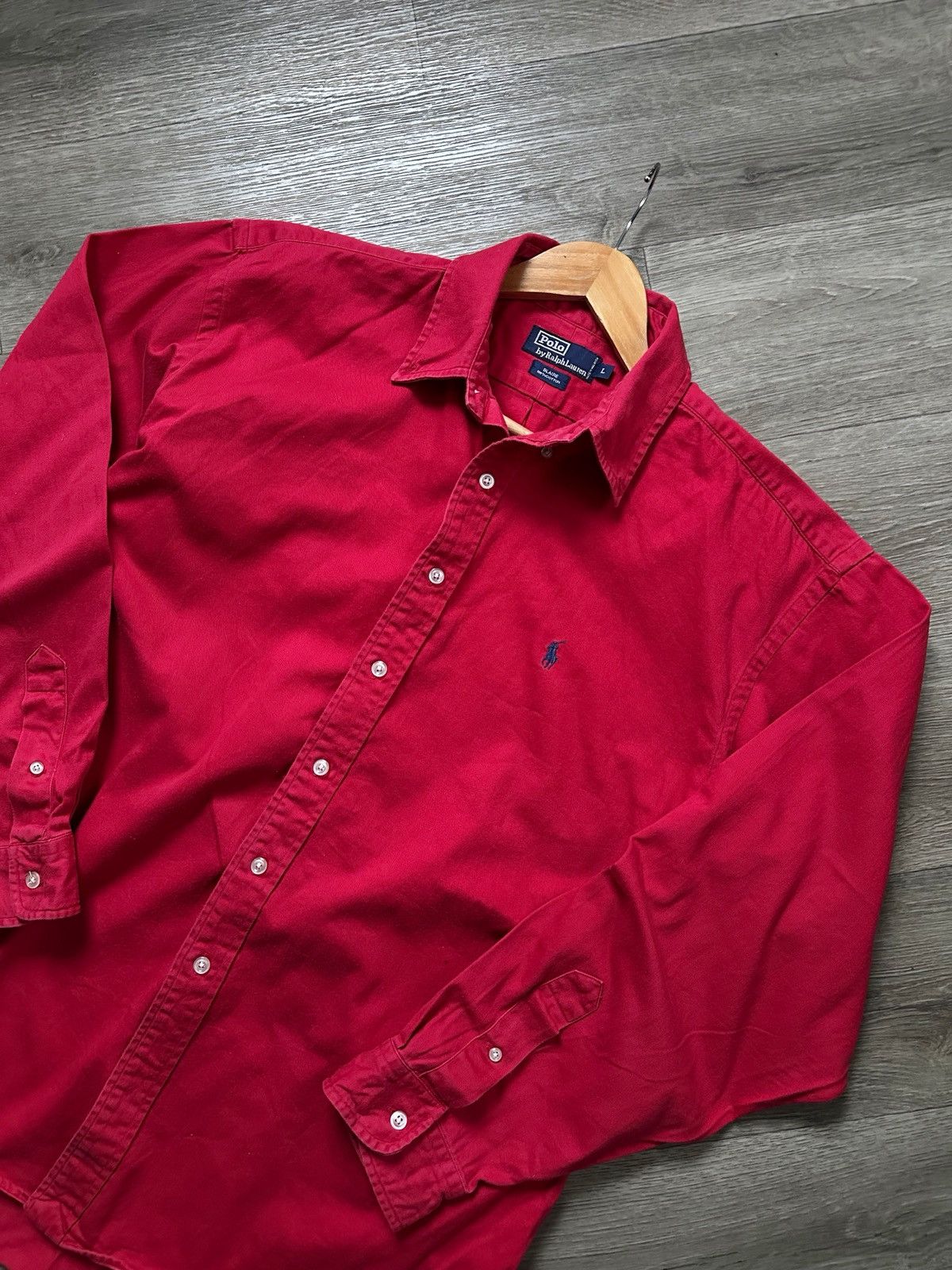 Polo Ralph Lauren 🫧POLO RALPH LAUREN COTTON SHIRT BUTTON UP VINTAGE Size US L / EU 52-54 / 3 - 1 Thumbnail