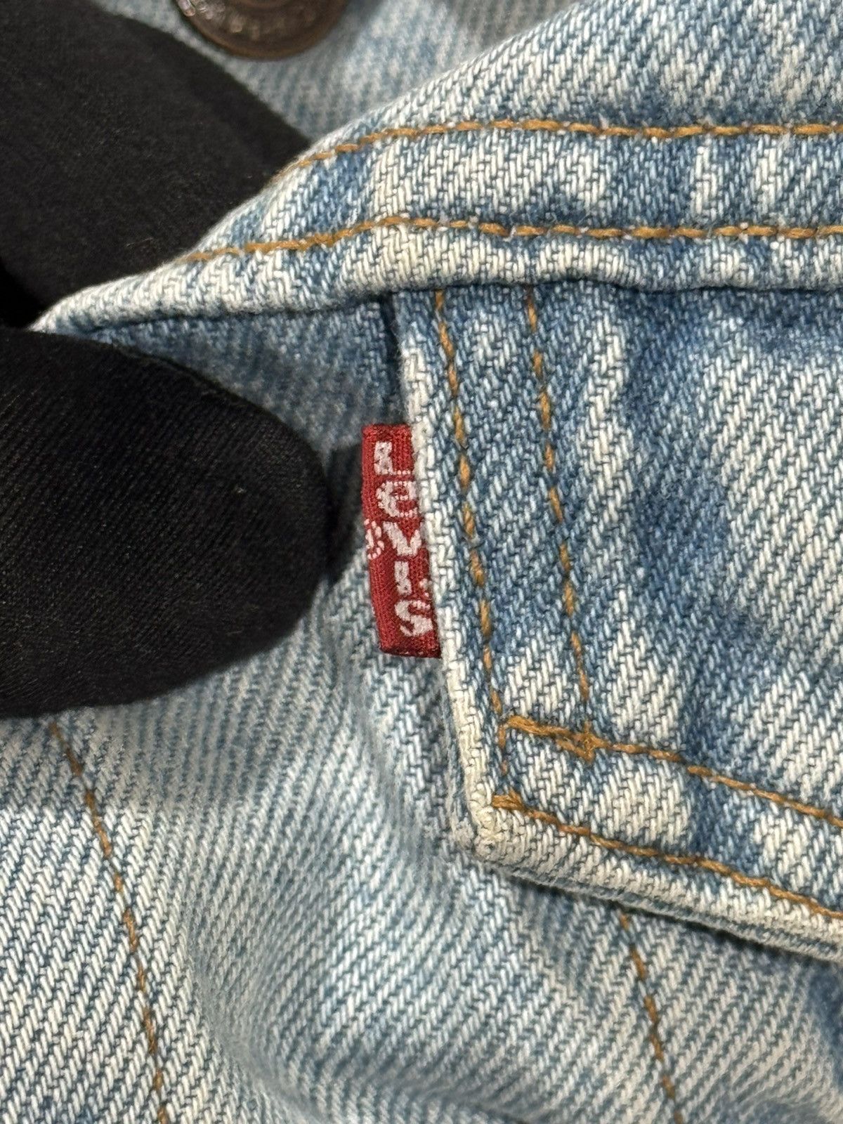 Levi's 1992 Vintage Levi’s Faded Distressed Trucker Denim Jacket XL Size US XL / EU 56 / 4 - 9 Thumbnail