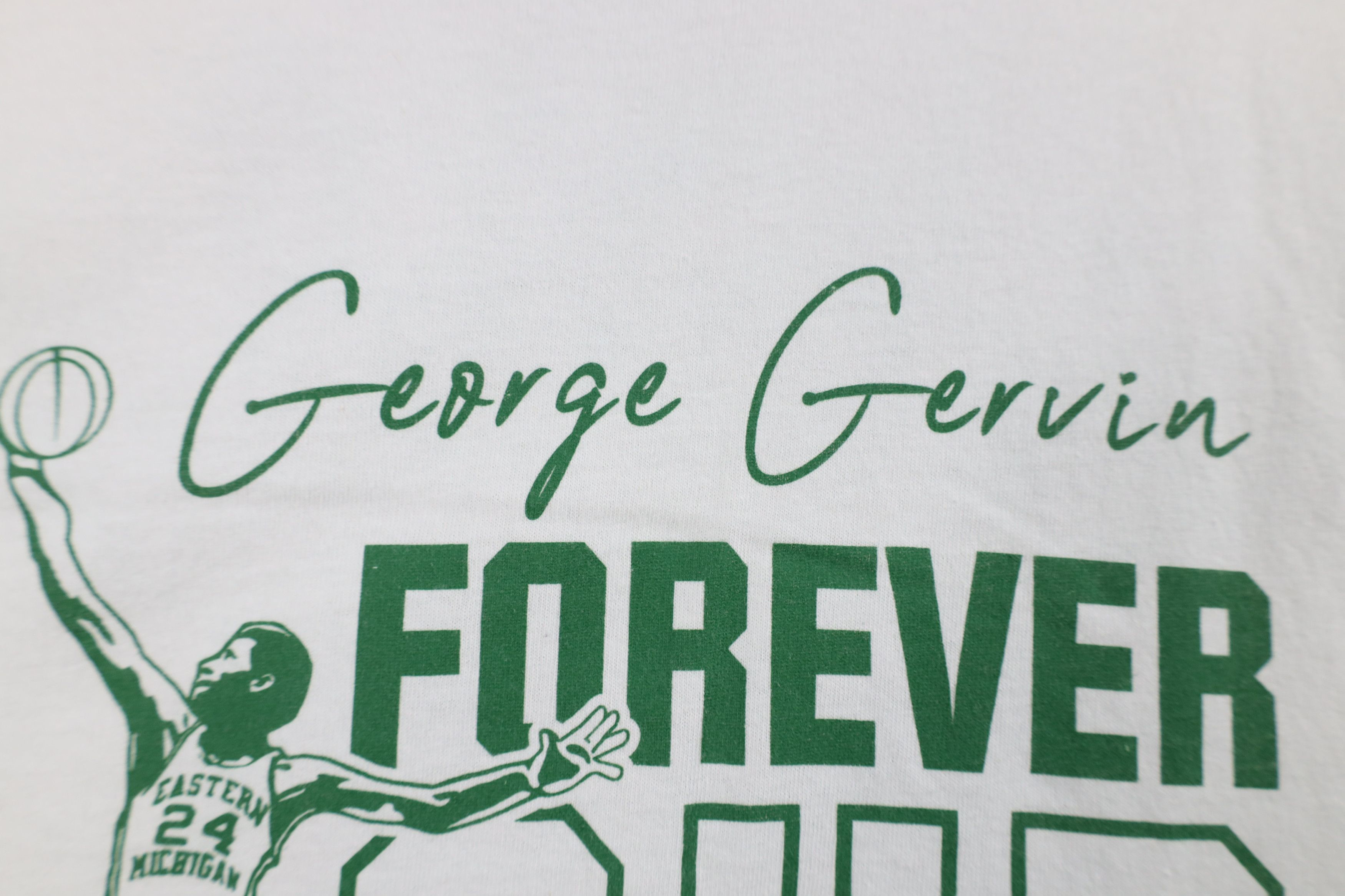 Gildan George Gervin Eastern Michigan University Basketball T-Shirt Size US M / EU 48-50 / 2 - 7 Thumbnail