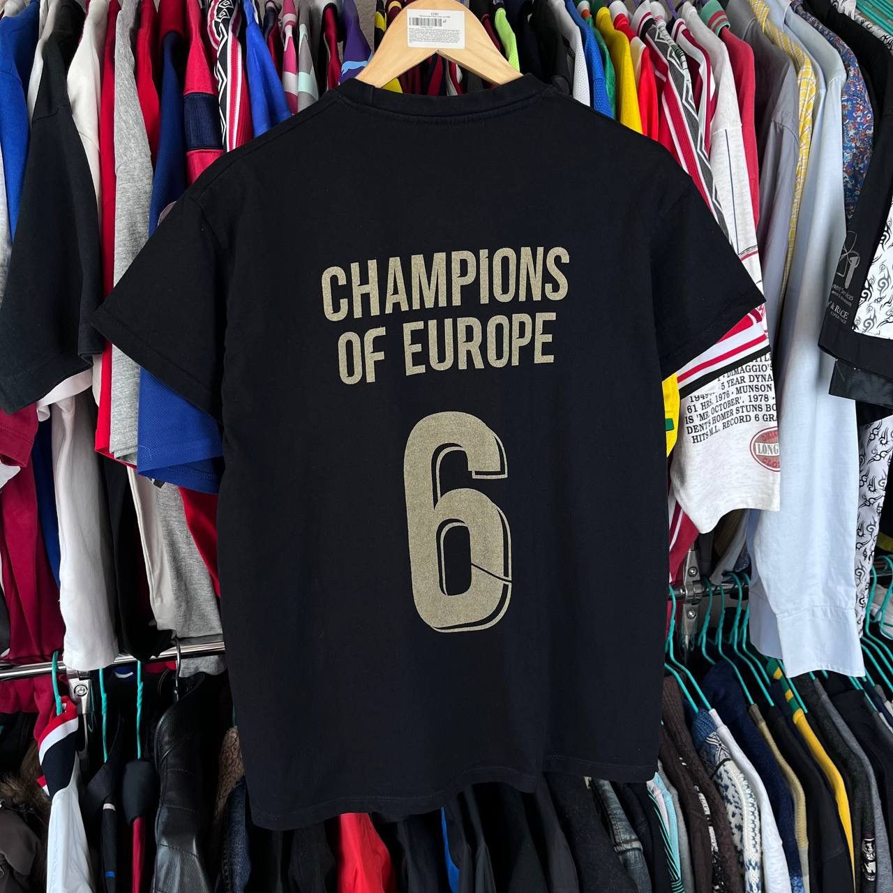 Vintage Liverpool Champions of Europe Merchandise Tshirt Size M Size US M / EU 48-50 / 2 - 2 Thumbnail