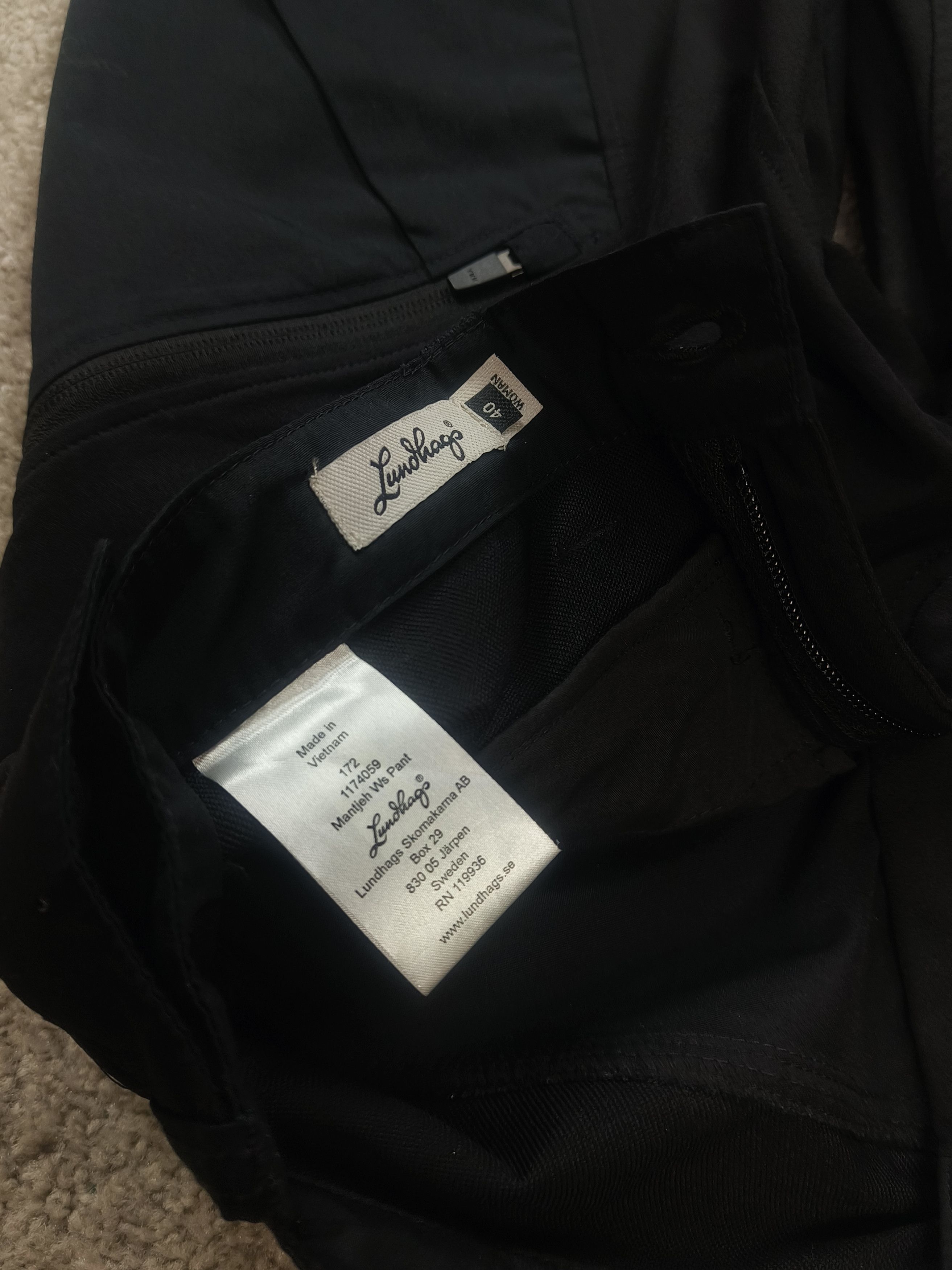 Other Lundhags Mantjeh W's Hiking Outdoor Trekking Stretch Pants Size 33" - 4 Thumbnail