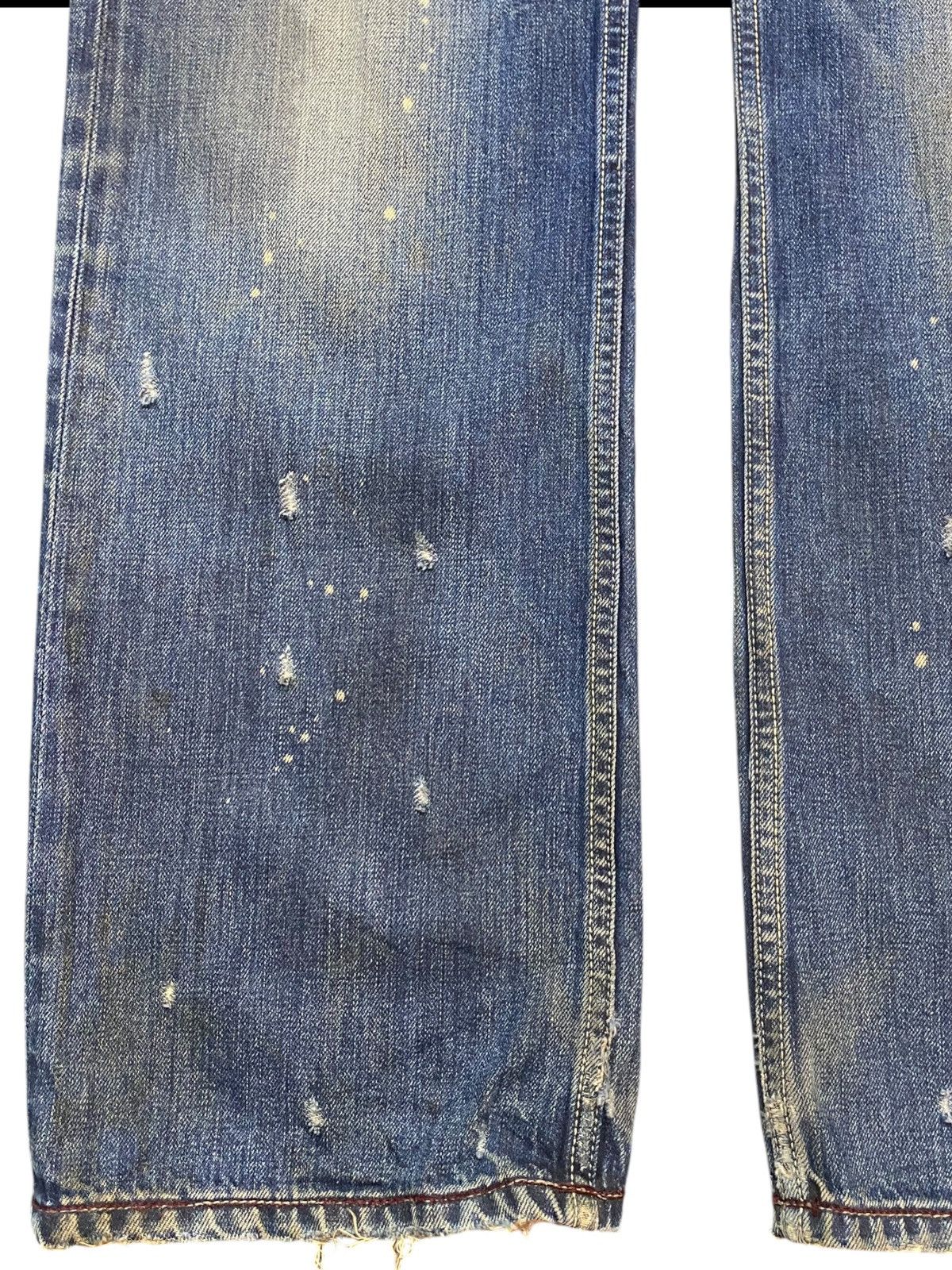 Diesel Black Gold Vintage Diesel Acid Wash Enough Baggy Distressed Jeans Size US 32 / EU 48 - 11 Thumbnail