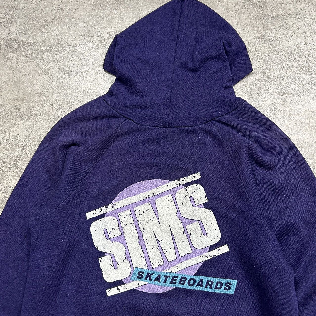 Vintage 80s SIMS SKATEBOARDS OLD SCHOOL SWEATSHIRT HOODIE SIZE M Size US M / EU 48-50 / 2 - 4 Thumbnail