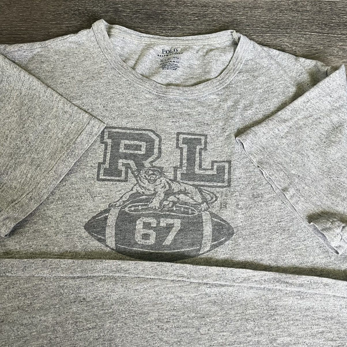 Polo Ralph Lauren Vintage Polo Ralph Lauren RL Football Varsity Tiger Logo Tee Size US M / EU 48-50 / 2 - 3 Thumbnail