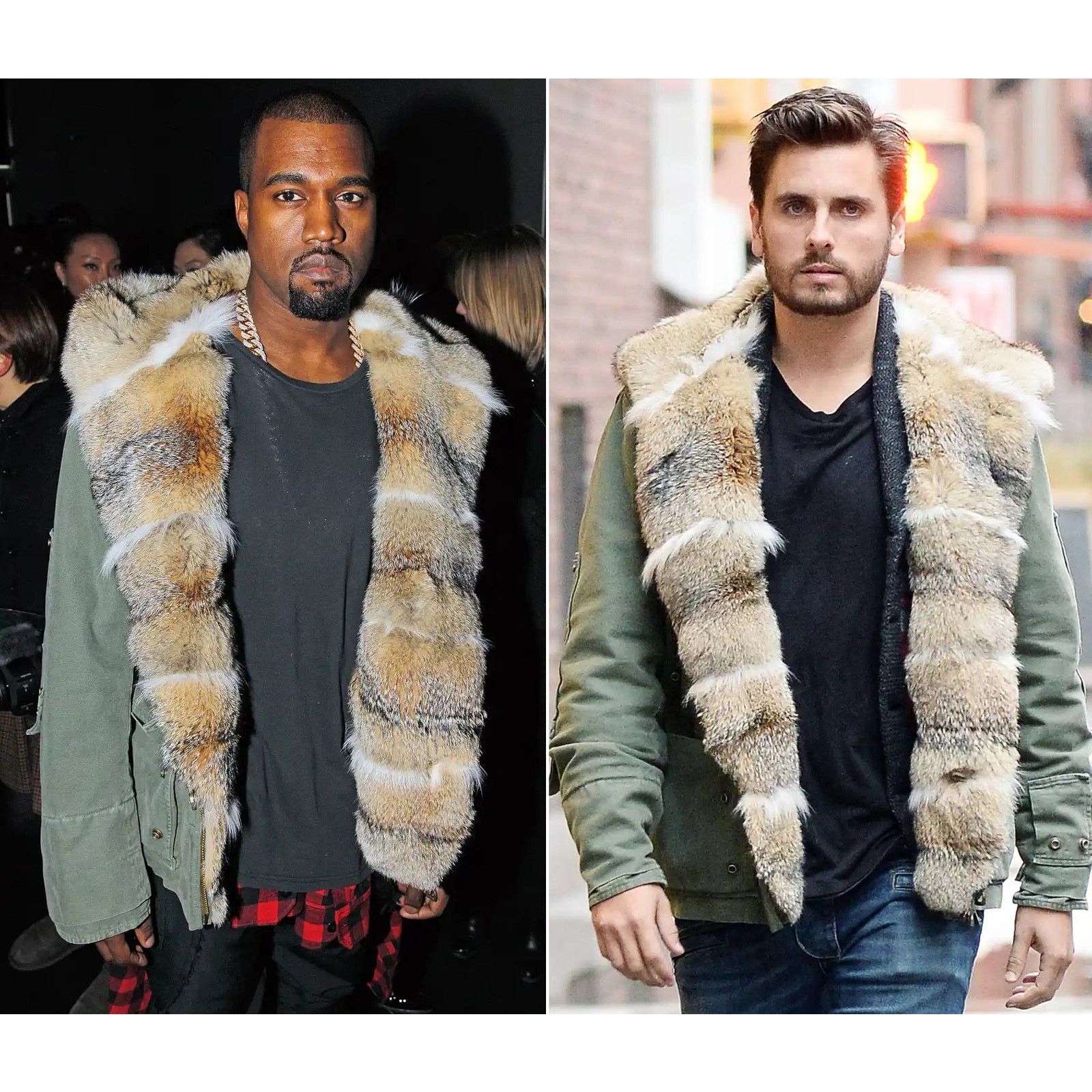 Ermanno Scervino 2010s Ermanno Scervino "Kanye" real marmot fur parka Size US L / EU 52-54 / 3 - 16 Thumbnail