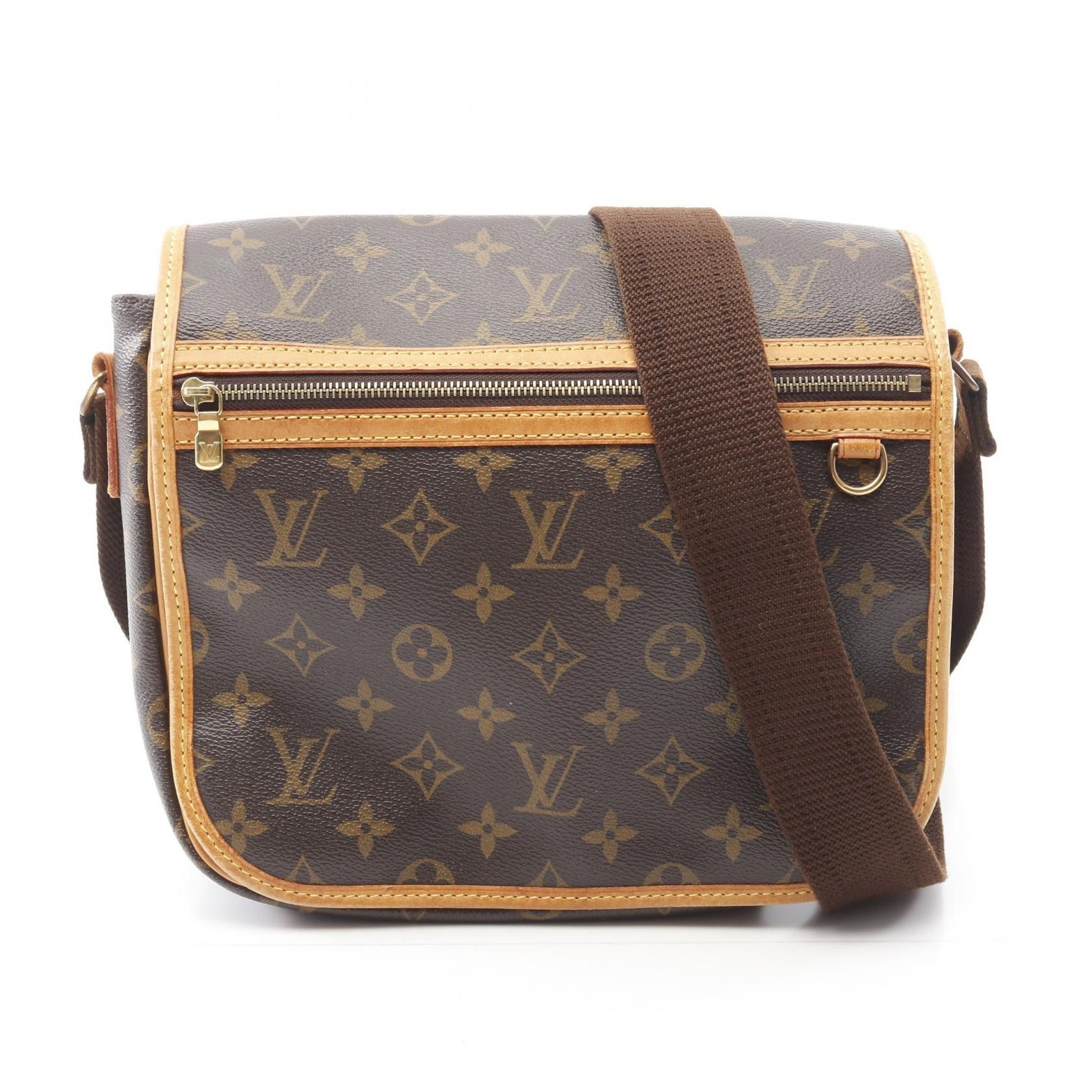 Louis Vuitton Louis Vuitton Louis Vuitton Bosphore Monogram Coated Canvas Shoulder Bag Canvas Shoulder Bag M40106 DUTY FREE for USA Size ONE SIZE - 1 Thumbnail