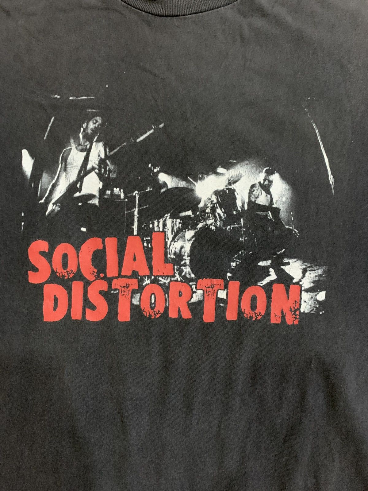 Band Tees × Vintage Vintage 90s Social Distortion T Shirt Size US XL / EU 56 / 4 - 5 Thumbnail