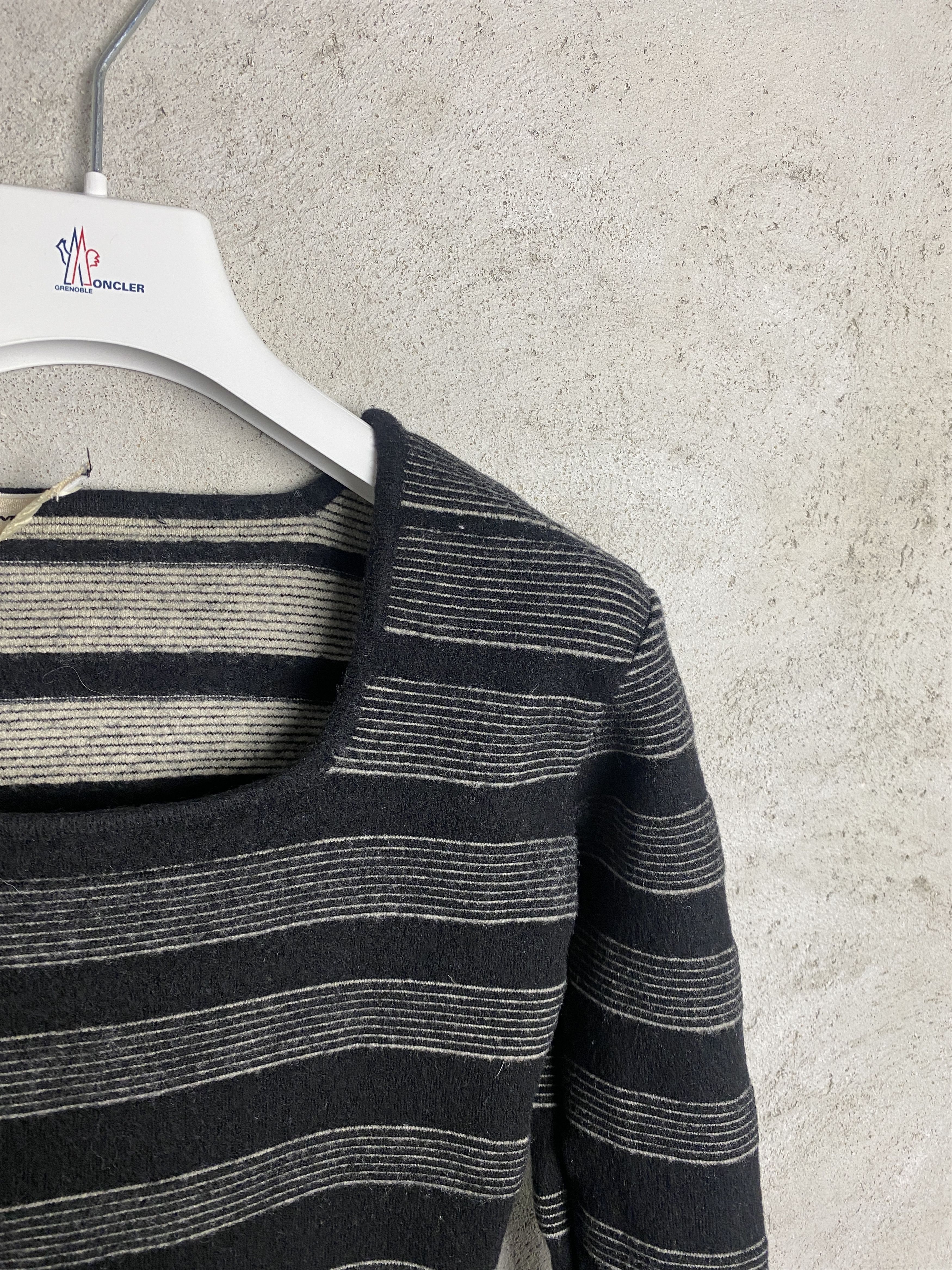 Mugler Mugler vintage striped sweater knitwear rare luxury Size XS / US 0-2 / IT 36-38 - 2 Thumbnail