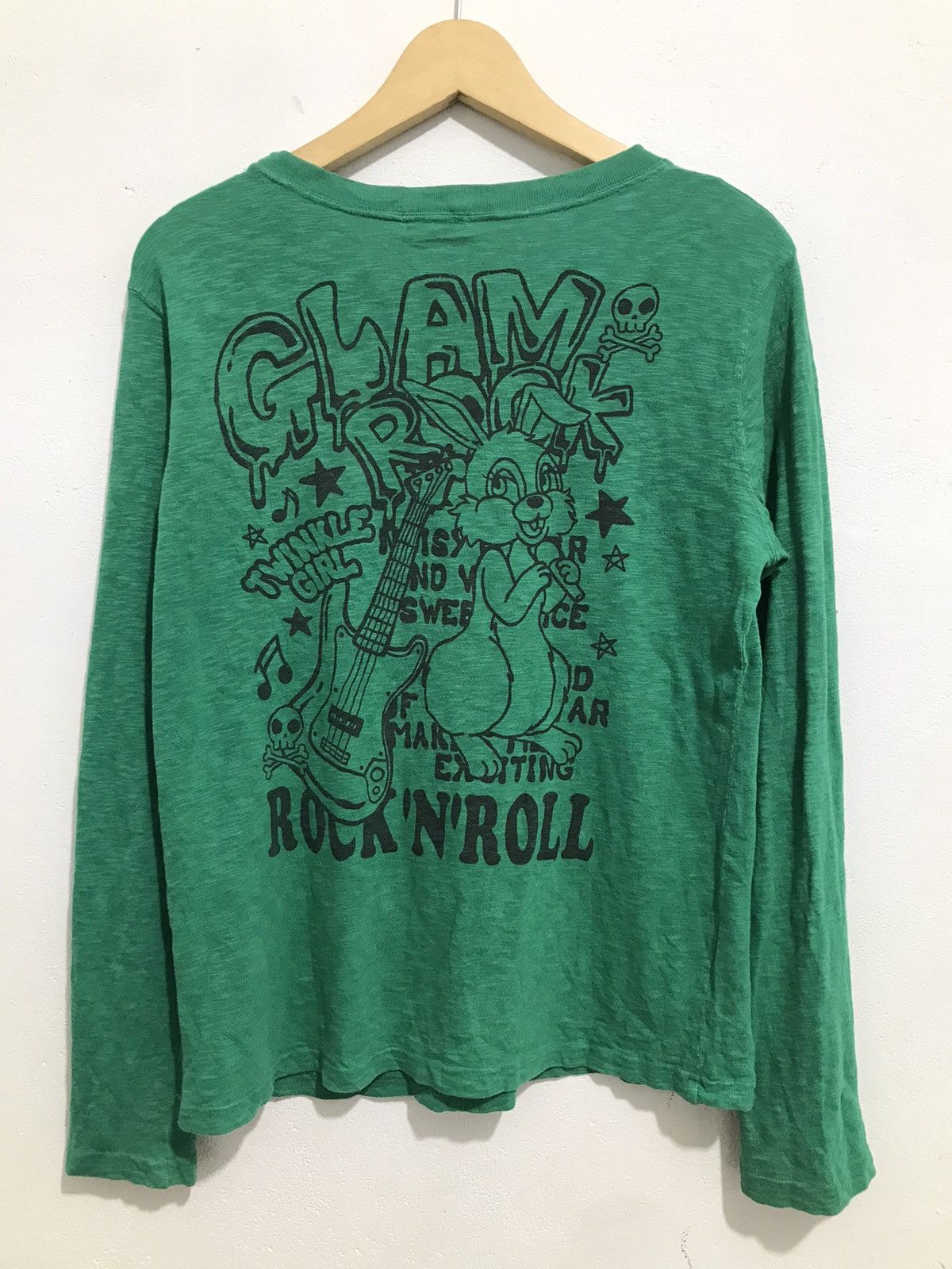 Hysteric Glamour Glam Rock Bunny skull Longsleeve y2k Size US M / EU 48-50 / 2 - 2 Thumbnail