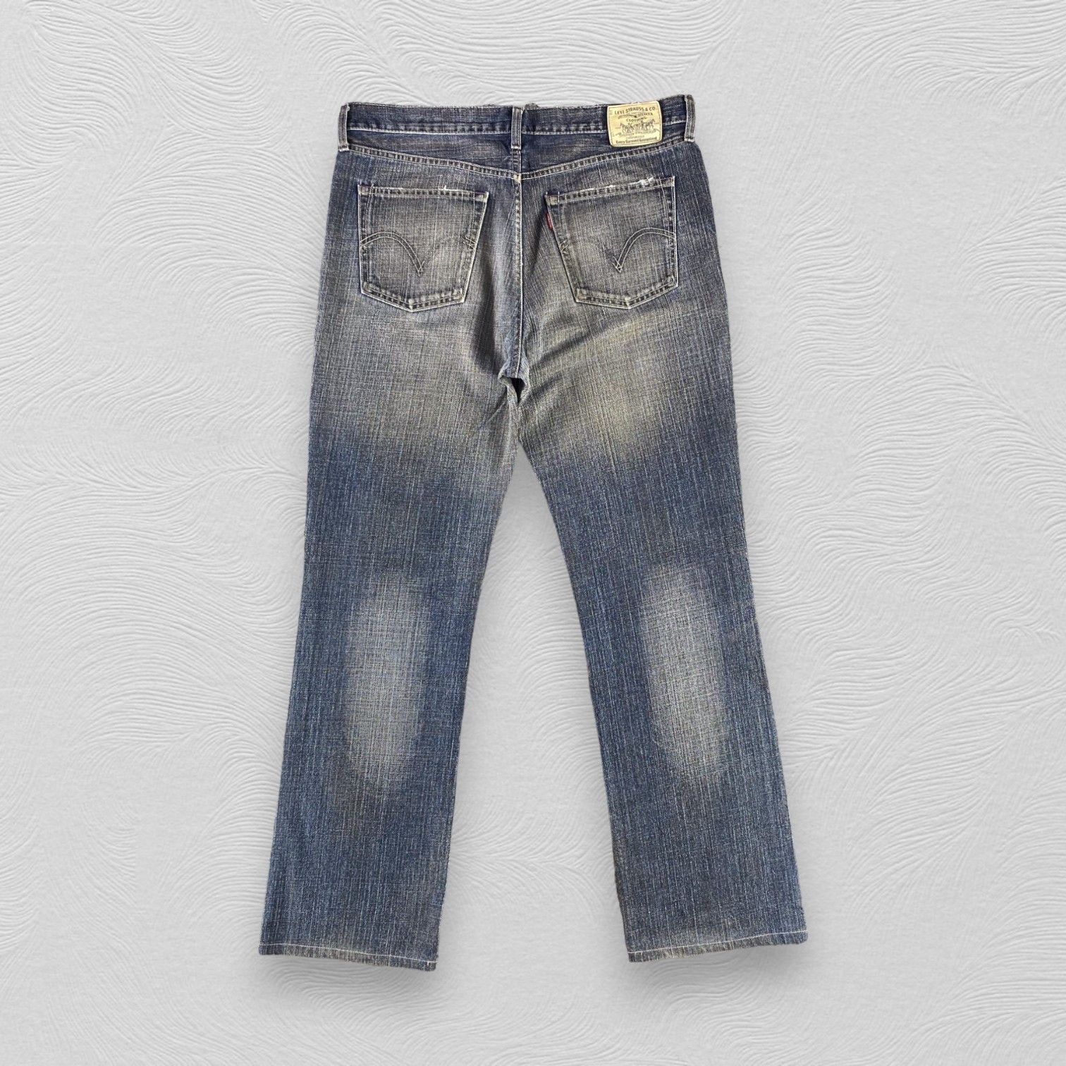 Levi's Vintage Levis 507 Jeans Faded Blue Denim KJ3363 Size US 36 / EU 52 - 2 Thumbnail