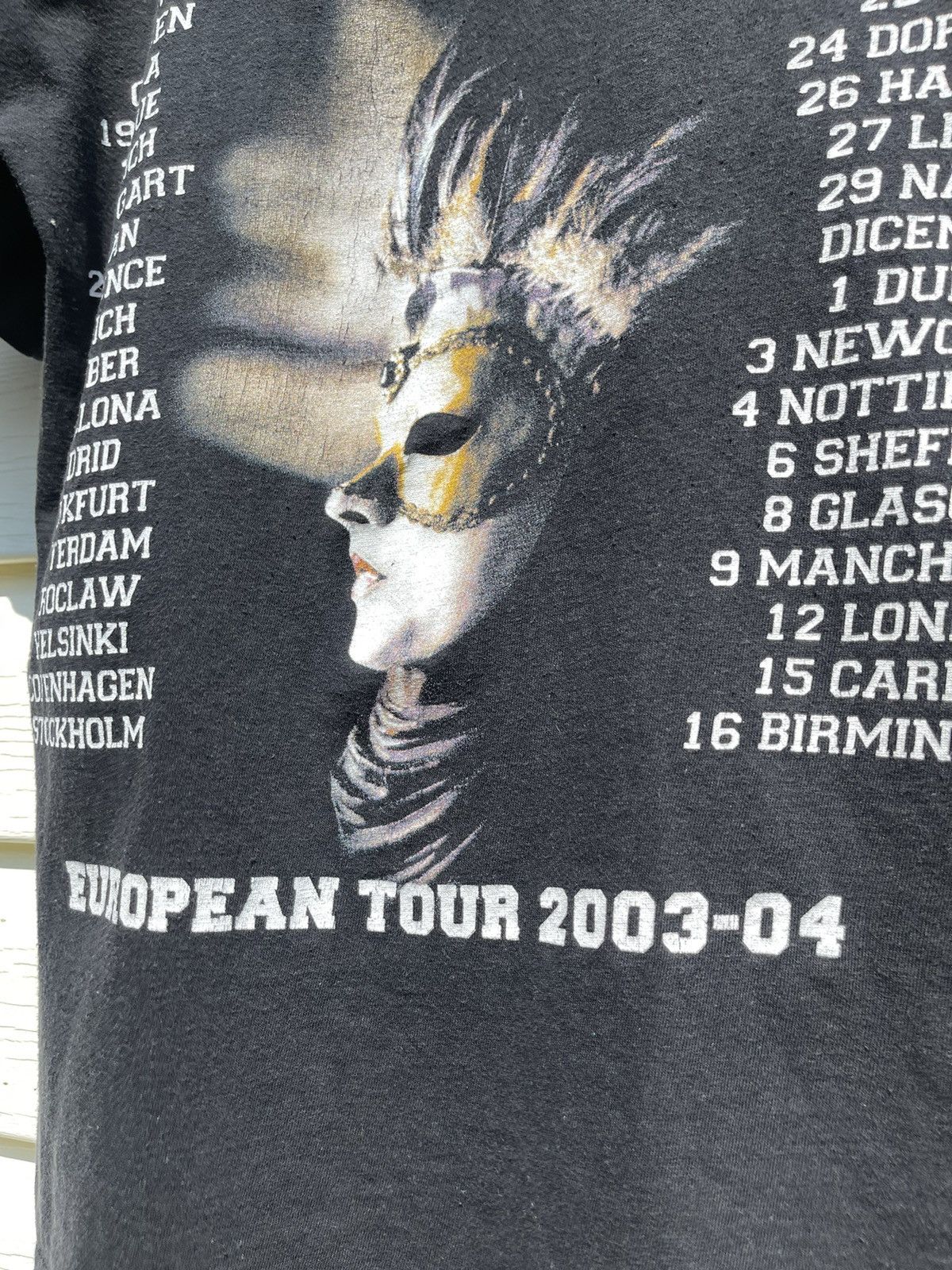 Band Tees Iron Maiden Dance of Death Vintage Y2k Boxy Tour Tee Size US L / EU 52-54 / 3 - 14 Thumbnail