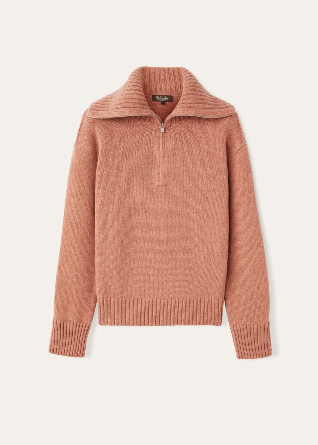 Loro Piana o1w1db10825 FAN3805 Parksville Sweater in Brown Size L / US 10 / IT 46 - 1 Thumbnail