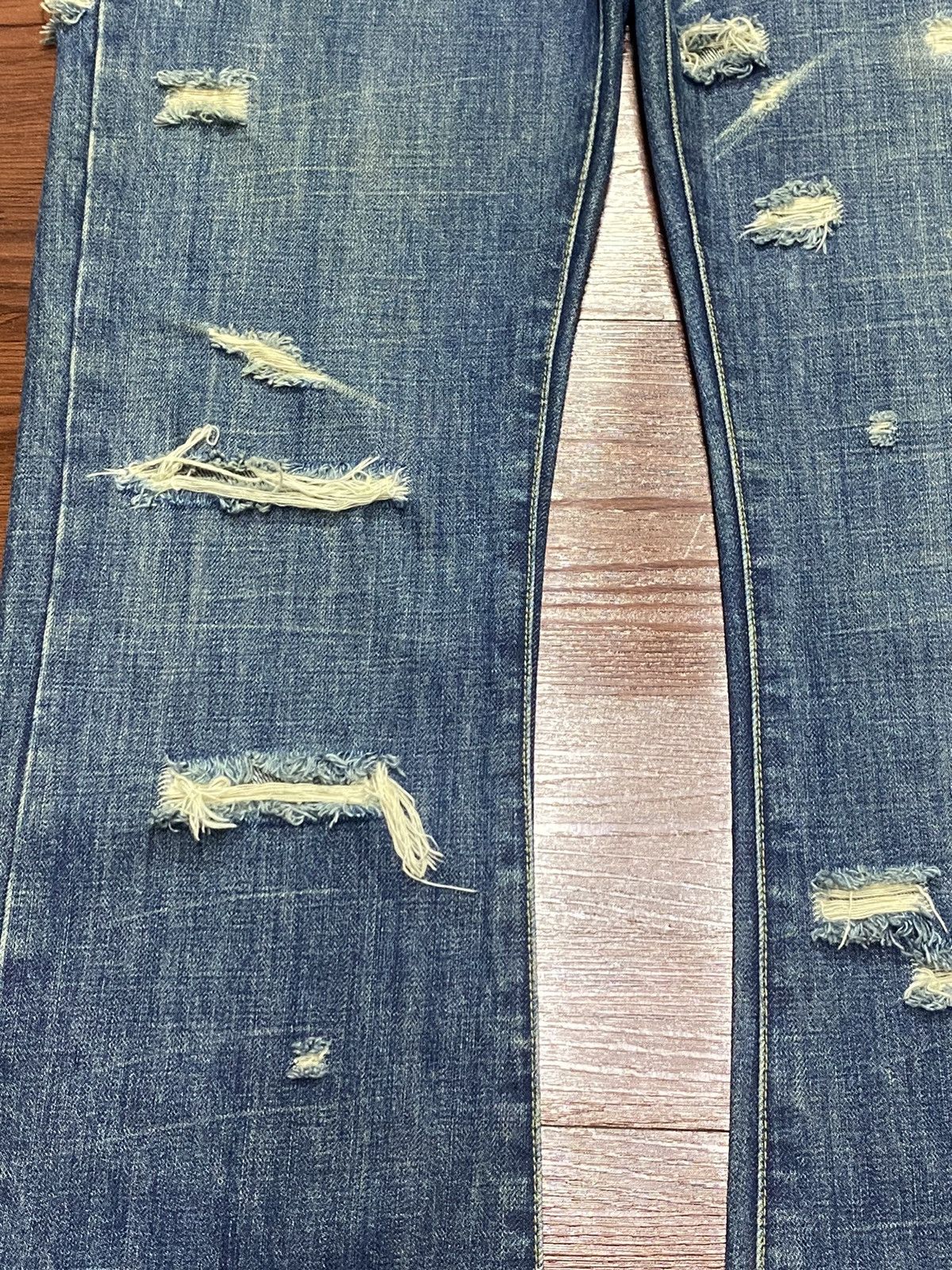 Earl Jeans Earl Jean Western Rare Distressed Seditionary Flare jeans Size US 32 / EU 48 - 7 Thumbnail