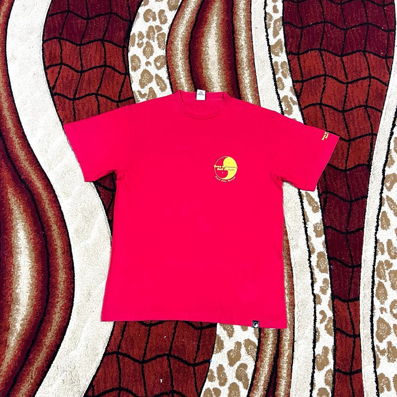 Sun Surf Vintage 90s Thrashed Faded T&C Surfing ERD GRUNGE T Shirt Size US M / EU 48-50 / 2 - 3 Thumbnail