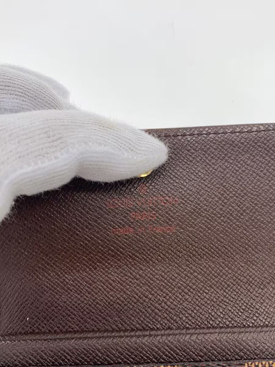 Louis Vuitton Louis Vuitton Damier Ebene Porte Monet Pla Brown Size ONE SIZE - 3 Thumbnail