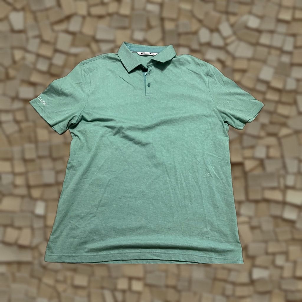 Vintage Black Clover Polo Shirt Men L Green Short Sleeve Button Collar Logo Sport Modern Casual Regular Shirt Size US L / EU 52-54 / 3 - 1 Thumbnail