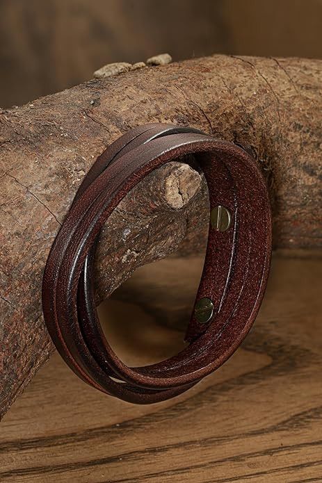 Other Brown leather bracelet Size ONE SIZE - 6 Thumbnail