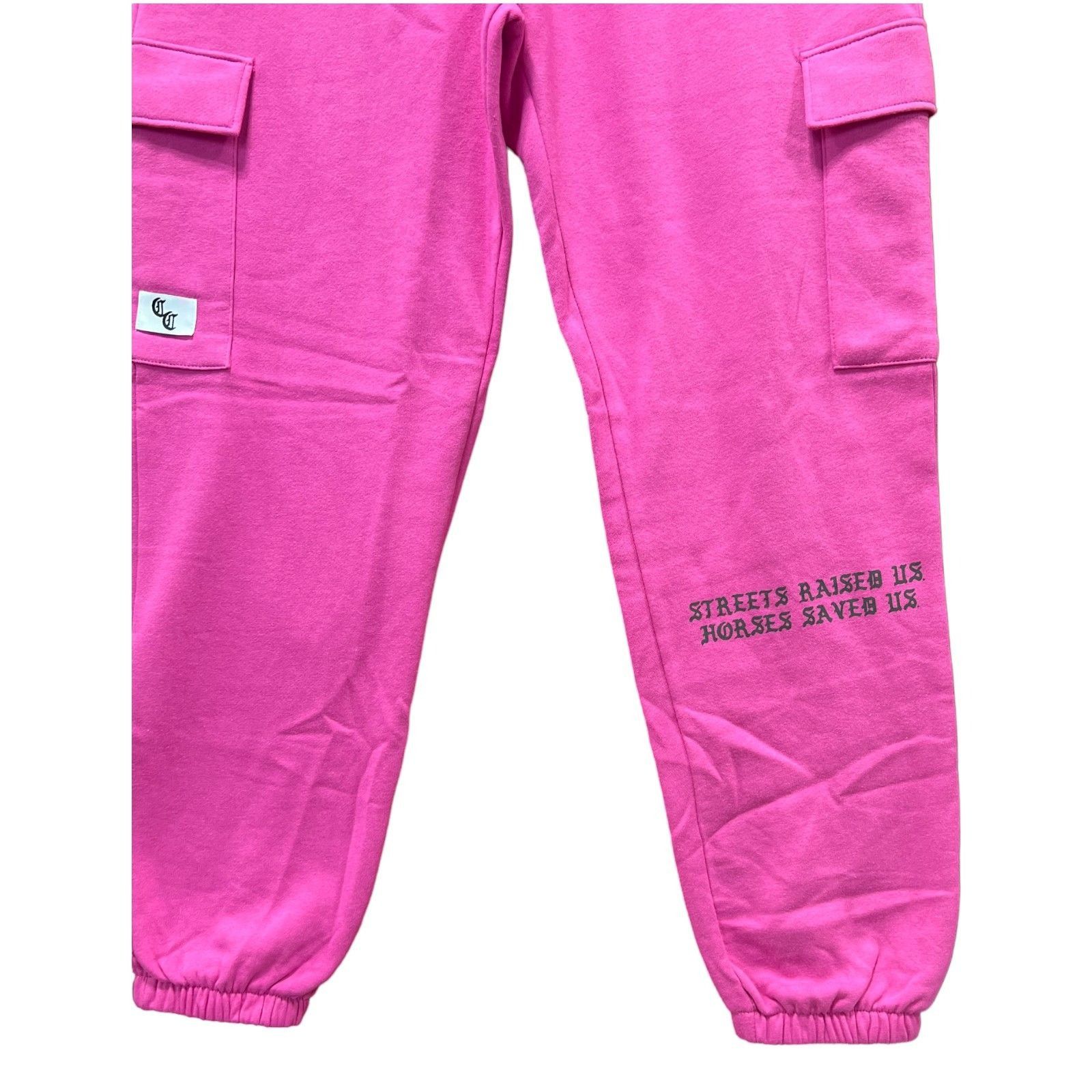 Other Hybrid Apparel - Women's Cargo Sweatpants - Pink - Medium Size 28" / US 6 / IT 42 - 11 Thumbnail
