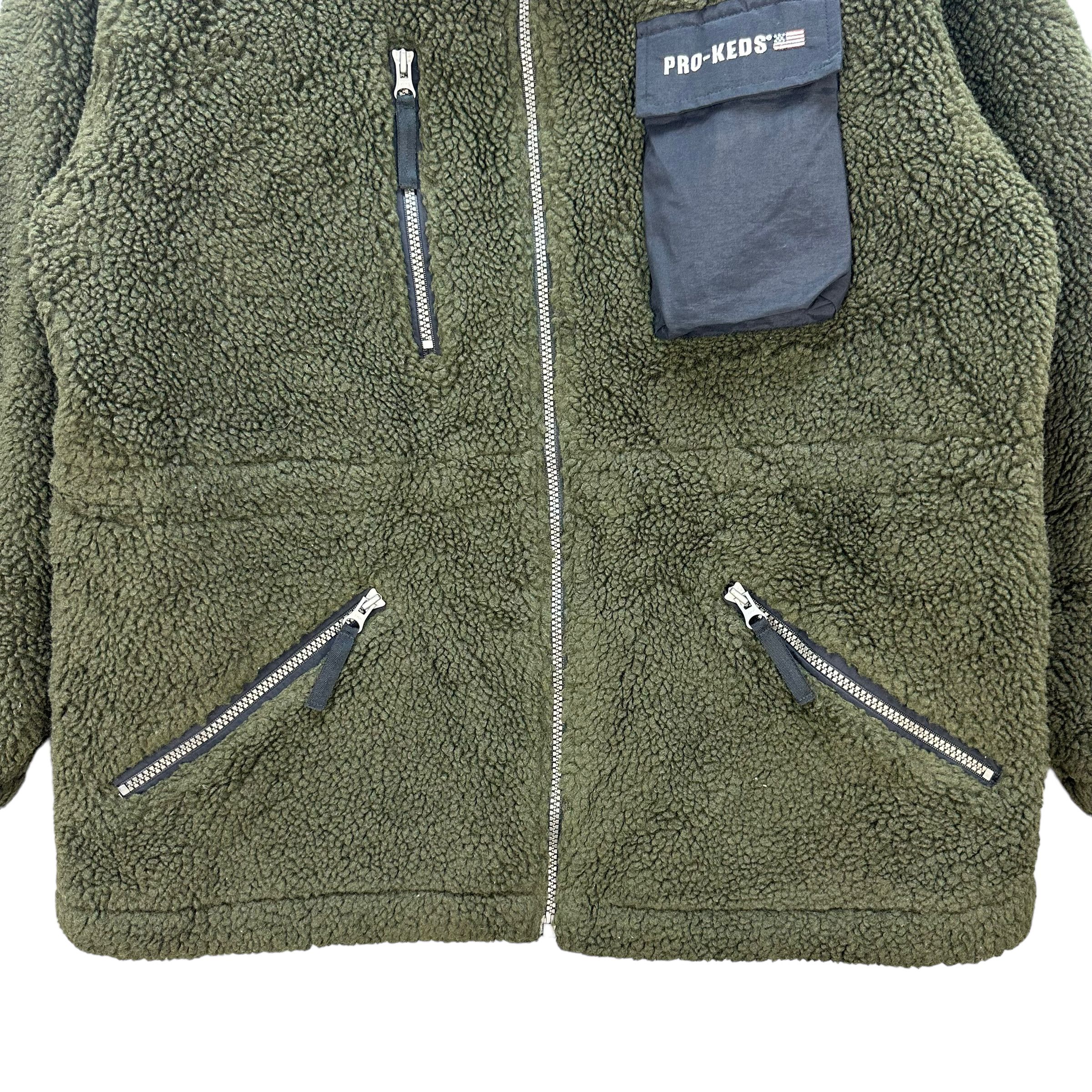 Pro-Keds PRO KEDS DEEP PILE FLEECE JACKET #7689-164 Size US M / EU 48-50 / 2 - 4 Thumbnail