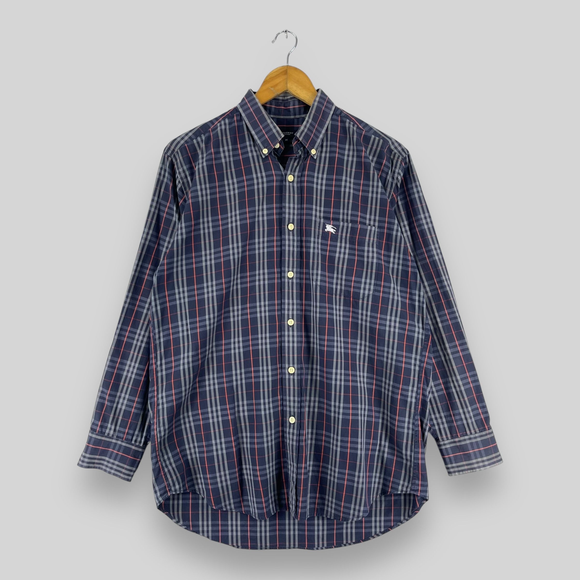 Burberry Vintage BURBERRYS Nova Check Button Up Shirt Size US M / EU 48-50 / 2 - 1 Thumbnail
