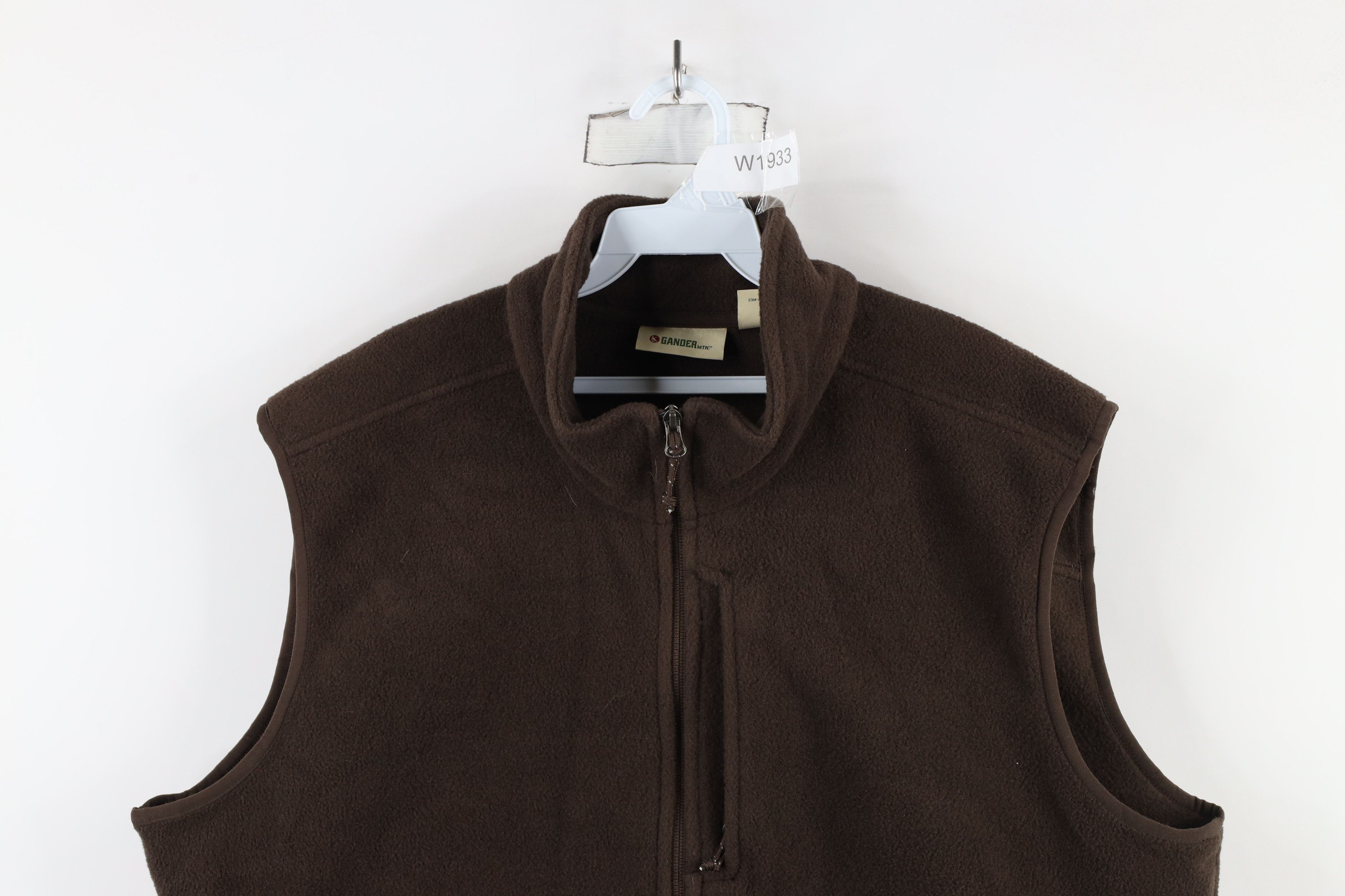 Vintage Vintage Gander Mountain Full Zip Fleece Vest Jacket Brown Size US XL / EU 56 / 4 - 2 Thumbnail
