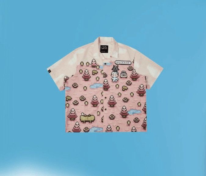 Other Nintendo-style Aesthetics Button Up Short Sleeve Shirt Size US M / EU 48-50 / 2 - 1 Thumbnail