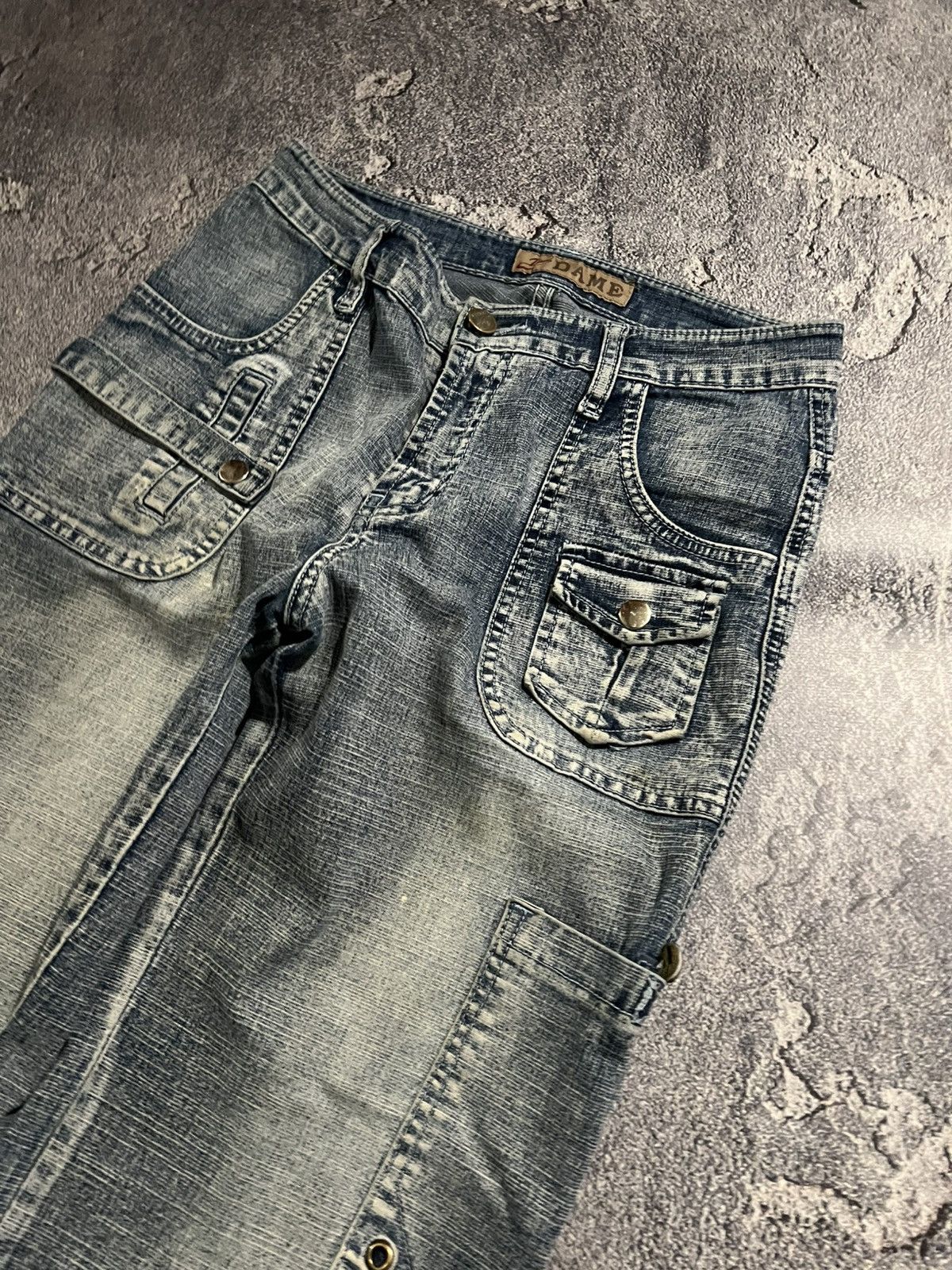 Japanese Brand Glamour Sexy Flared Underground / Archive If 6 Was 9 Style Size US 28 / EU 44 - 4 Thumbnail