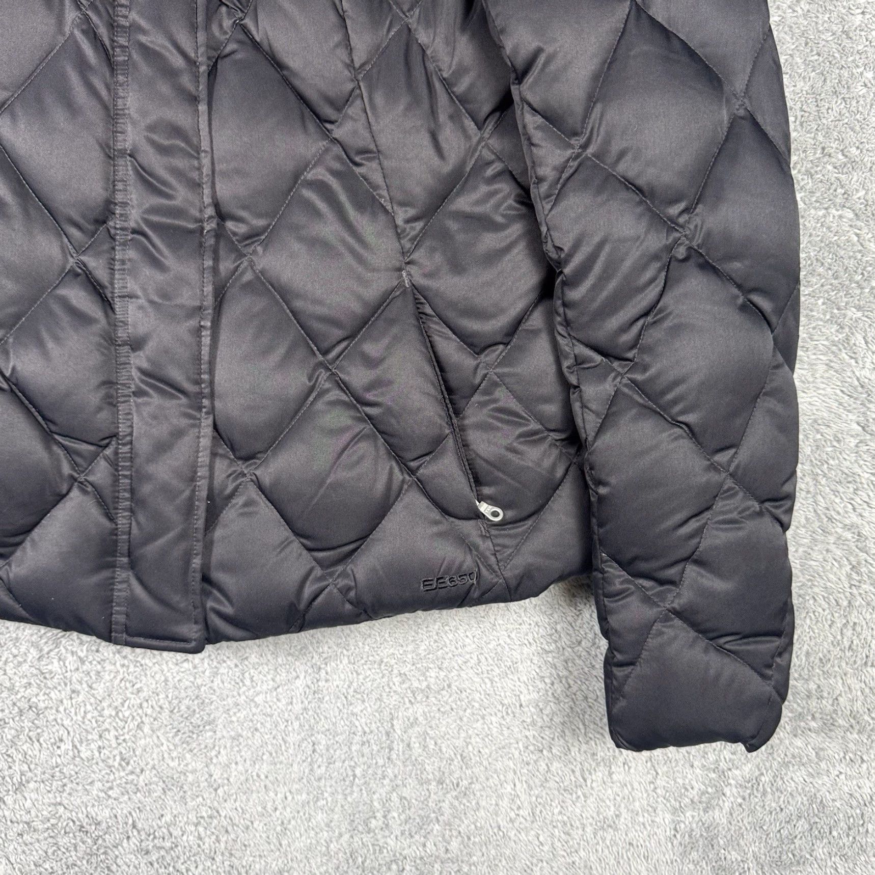 Eddie Bauer Eddie Bauer Goose Down Puffer Jacket Womens M EB650 Full Zip Pockets Quilted Black Size M / US 6-8 / IT 42-44 - 2 Thumbnail