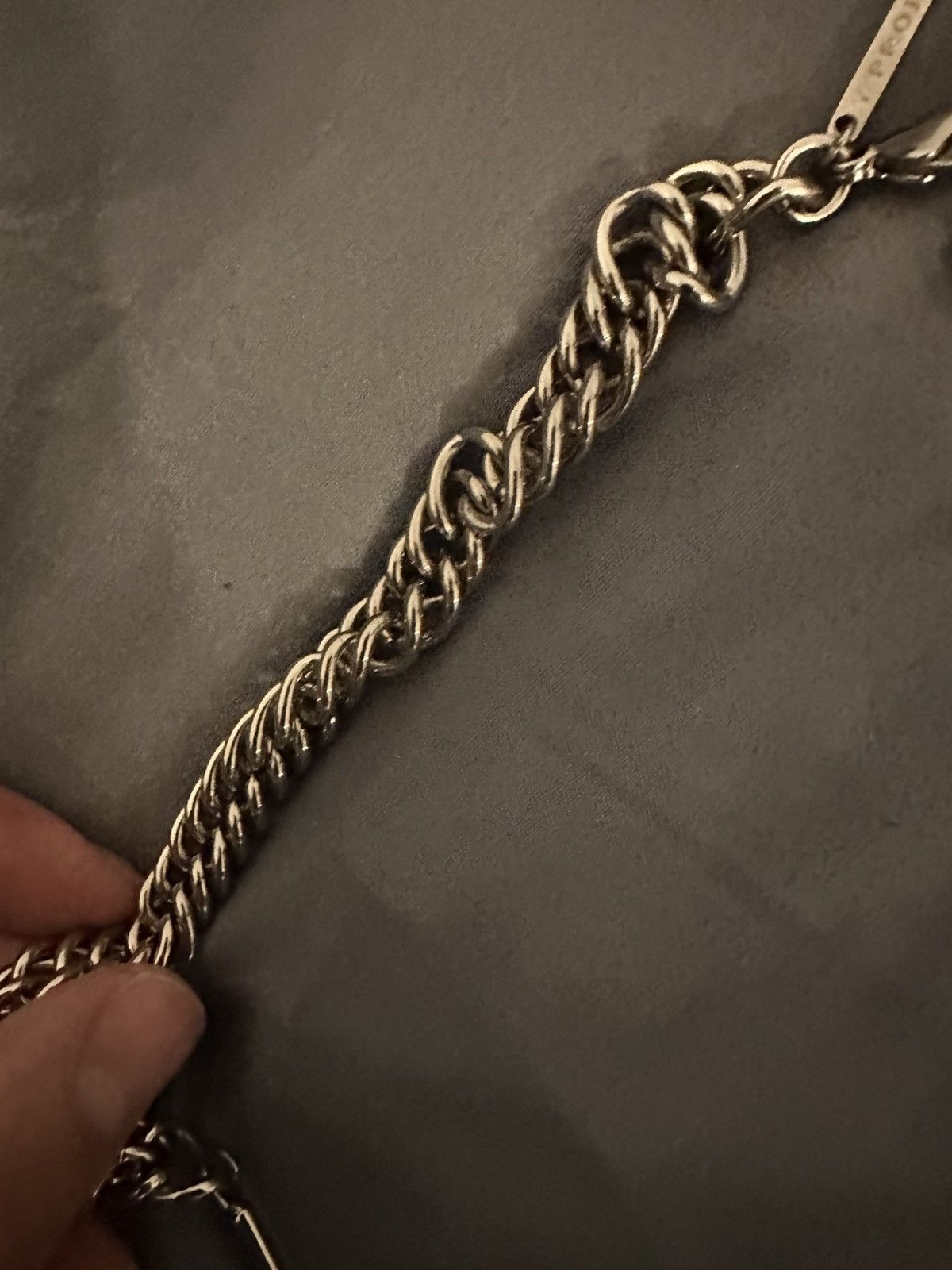 Y/Project Y/PROJECT SILVER TOP CHAIN Size ONE SIZE - 3 Thumbnail