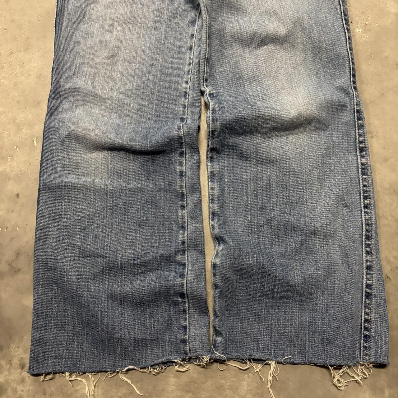 Japanese Brand × Vintage Crazy Vintage Y2K/2000s Medium Wash Essential Denim Jeans! Size US 30 / EU 46 - 6 Thumbnail