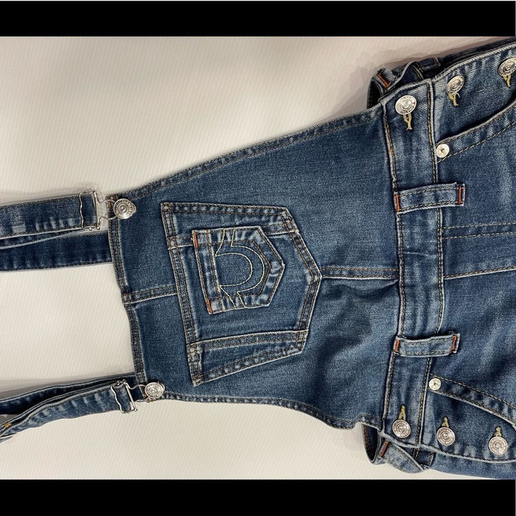 True Religion True Religion Hall Mid Capri Blue Jeans Overall Size S Size US 30 / EU 46 - 2 Thumbnail
