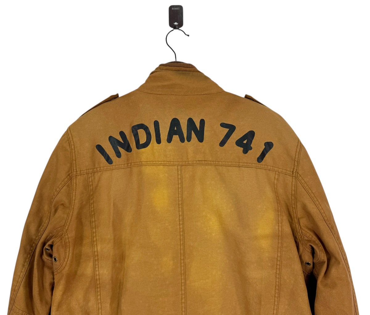 Indian Motorcycle 🔥🔥 VINTAGE INDIAN MOTORCYCLE US ARMY SCOUT BIKERS JACKET Size US L / EU 52-54 / 3 - 7 Thumbnail
