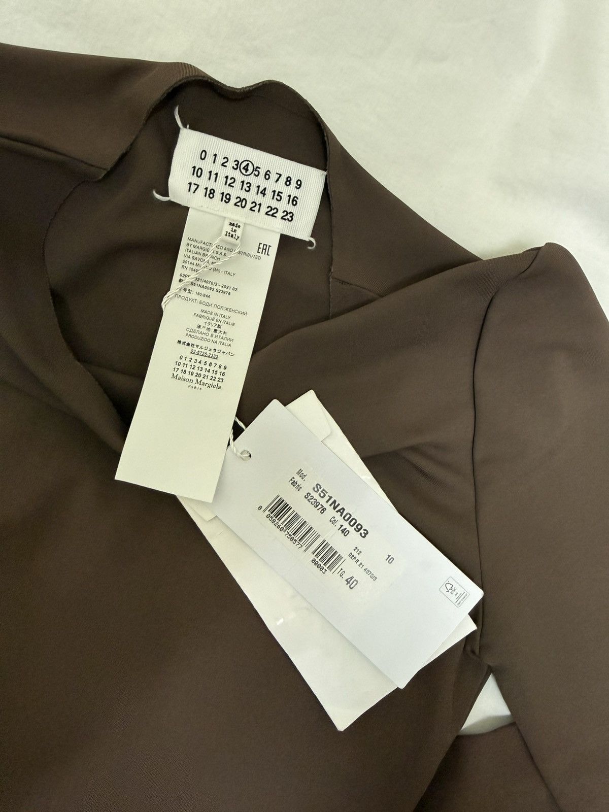 Maison Margiela Maison Margiela Jersey bodysuit Size S / US 4 / IT 40 - 6 Thumbnail