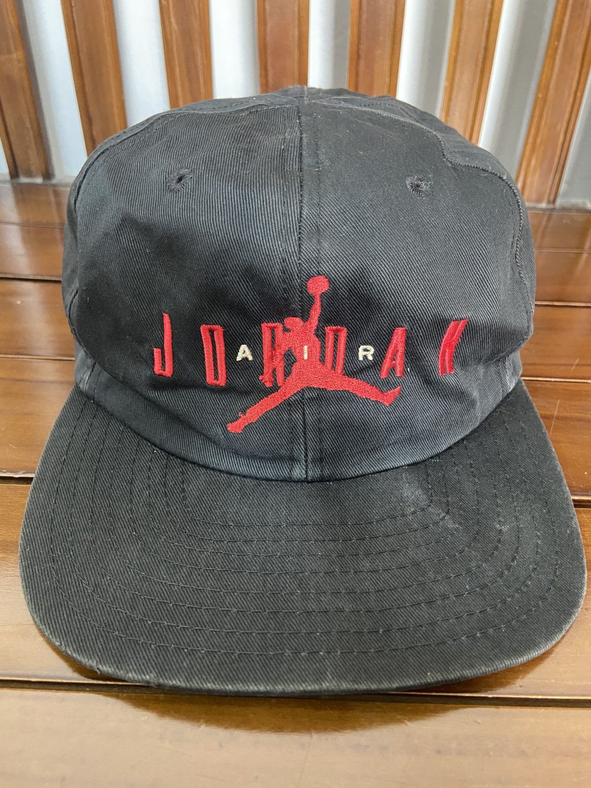 Nike Vintage Nike Air Jordan Cap Size ONE SIZE - 2 Thumbnail