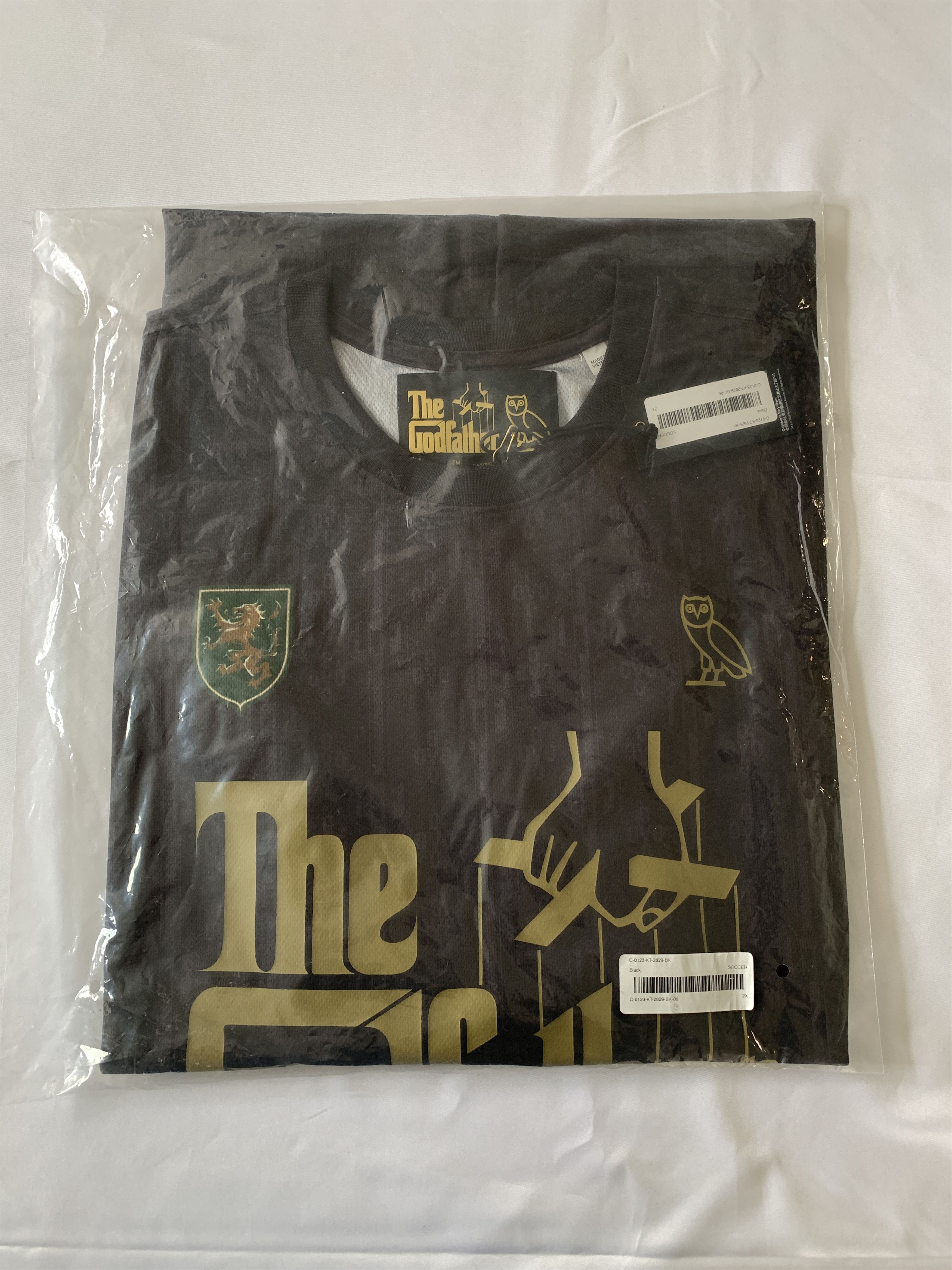 Drake *COVETED* OVO x The Godfather Soccer Jersey Size US XXL / EU 58 / 5 - 5 Thumbnail