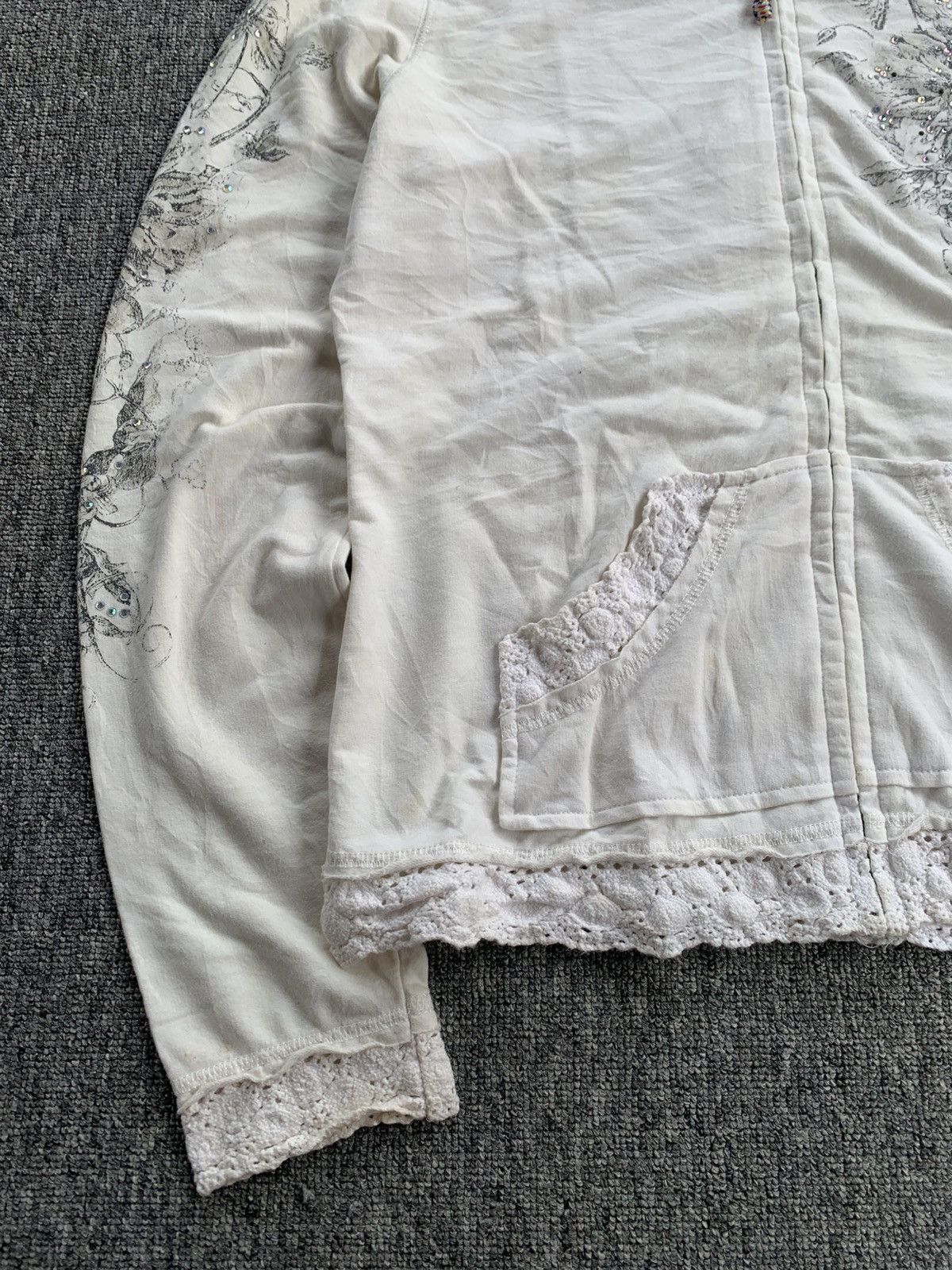 Miss Me Miss Me Japanese Style Tribal Art Gothic Patch Jacket Hoodie Size L / US 10 / IT 46 - 12 Thumbnail