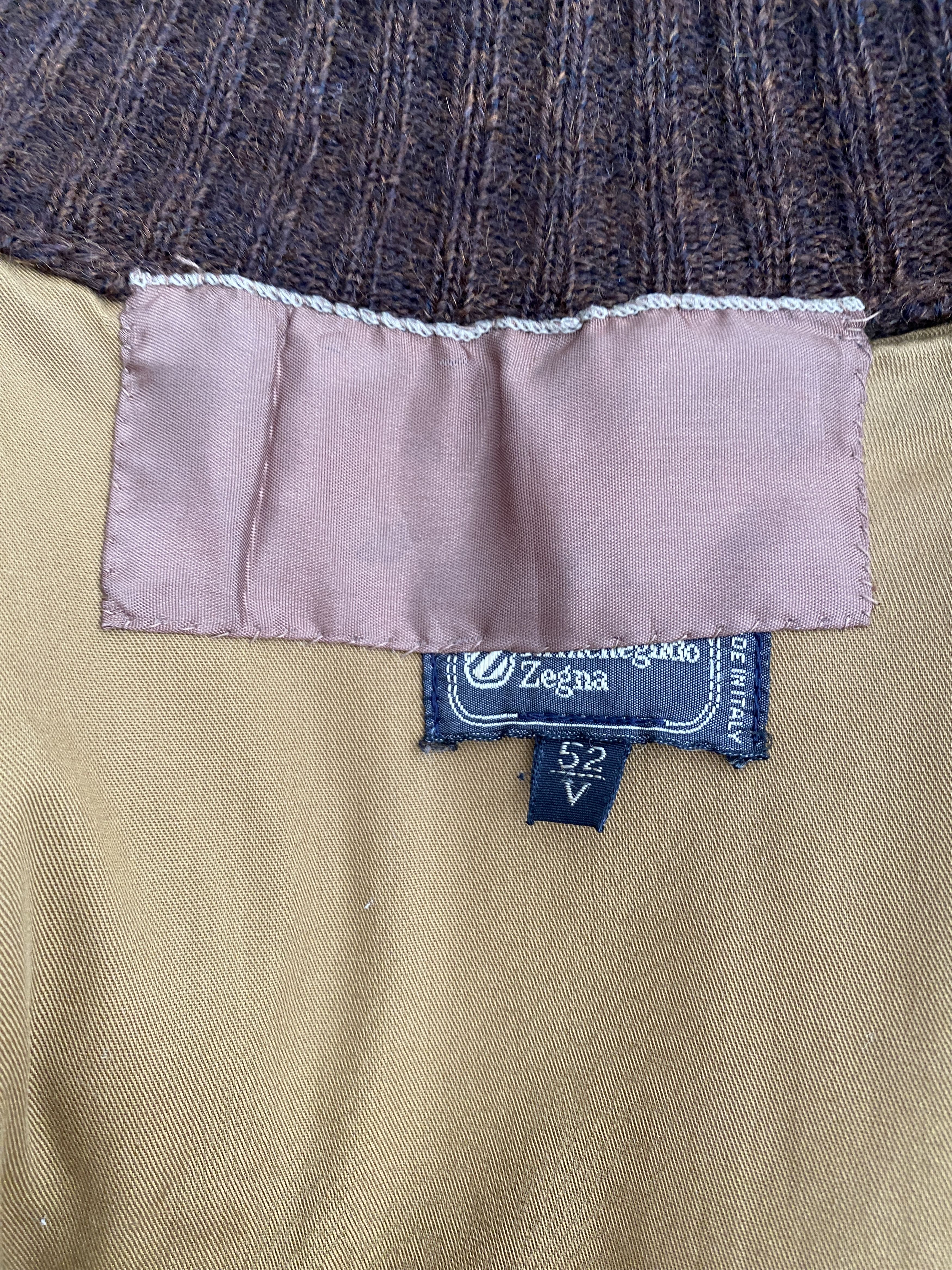 Ermenegildo Zegna 1996 Ermenegildo Zegna Mohair Bomber Retro Archive Size 52 L Size US L / EU 52-54 / 3 - 12 Thumbnail