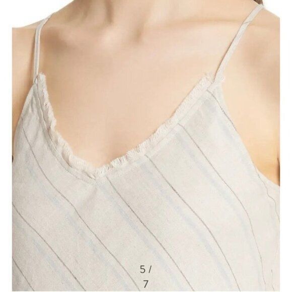 ATM Anthony Thomas Melillo ATM Anthony Thomas Melillo Dress S Mini Linen Cotton Striped Size S / US 4 / IT 40 - 7 Thumbnail