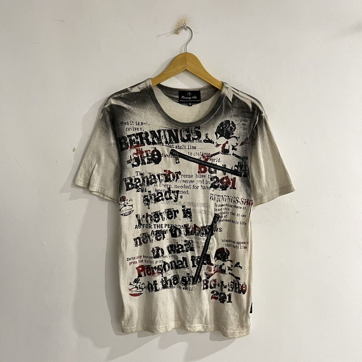 BERNINGS SHO Bernings Sho Y2k Tshirt Size US M / EU 48-50 / 2 - 1 Thumbnail