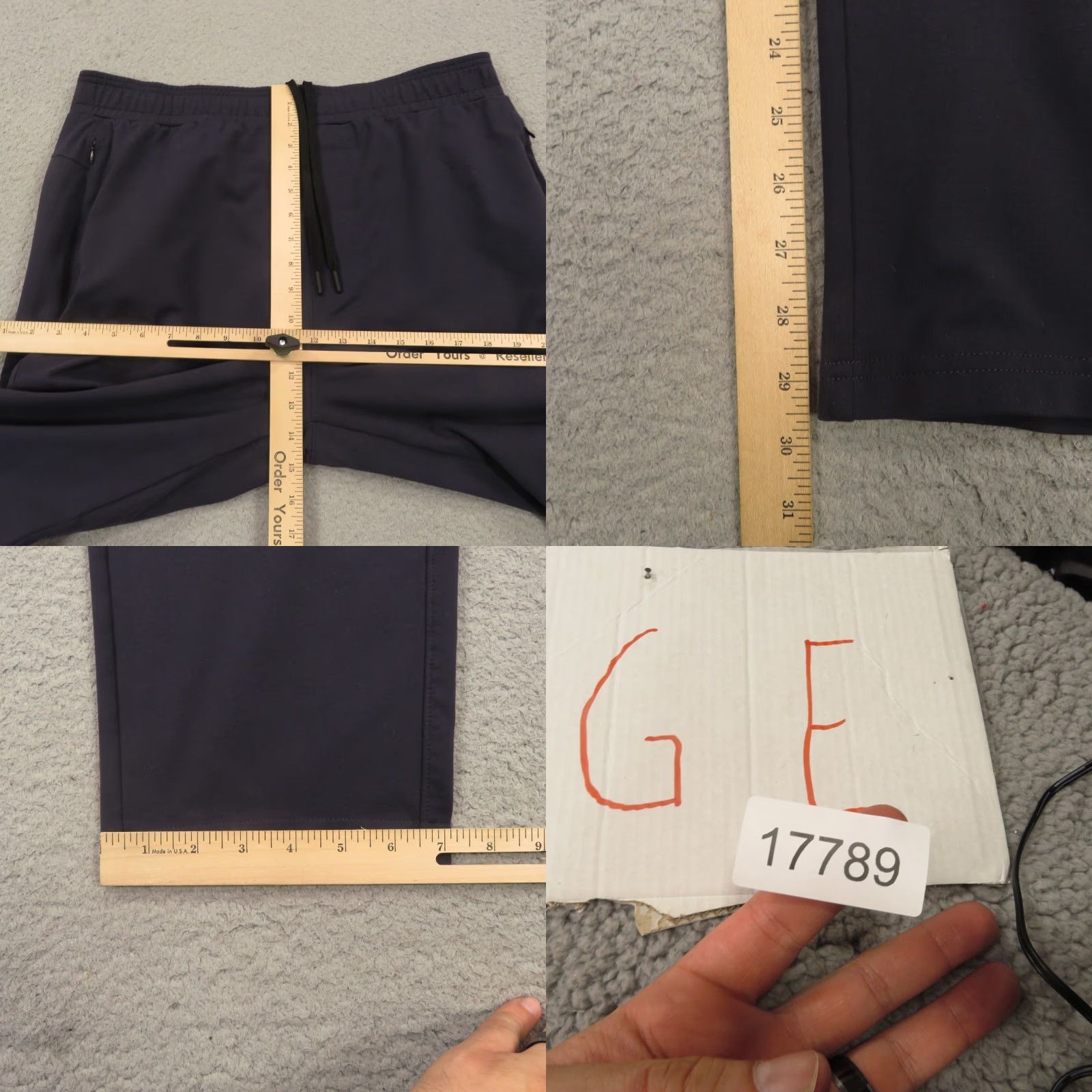 Vintage Public Rec Daymaker Pants 38x30 Men Navy All Day Every Day 4 Way Flex Sweatpants Size US 38 / EU 54 - 8 Thumbnail