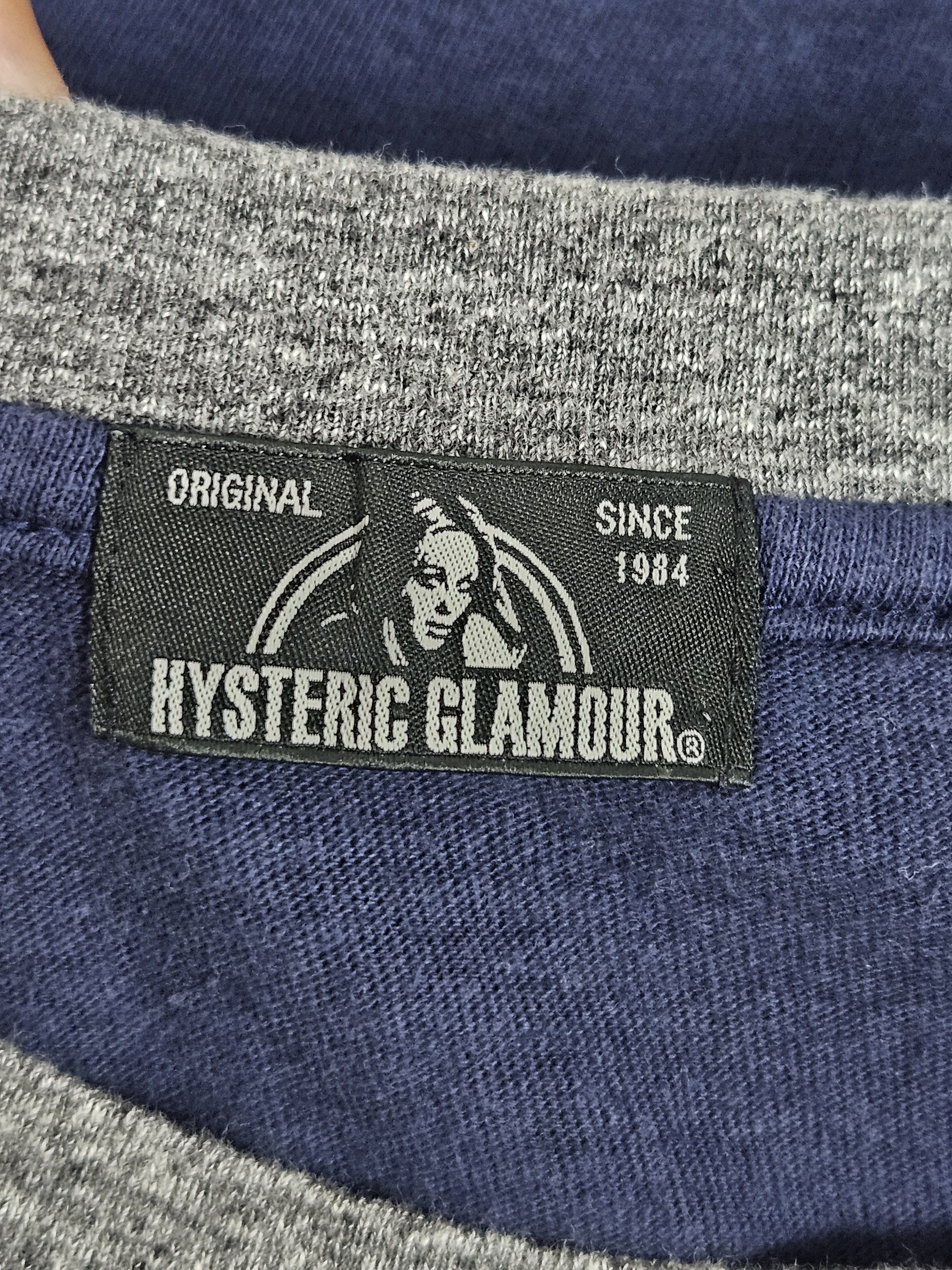 Hysteric Glamour Hysteric Glamour Vote for Hysteric Raglan shirt Size XS / US 0-2 / IT 36-38 - 4 Thumbnail