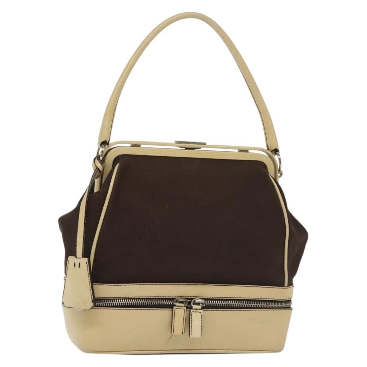 Prada Prada Vintage Handbag Canvas Size ONE SIZE - 1 Thumbnail