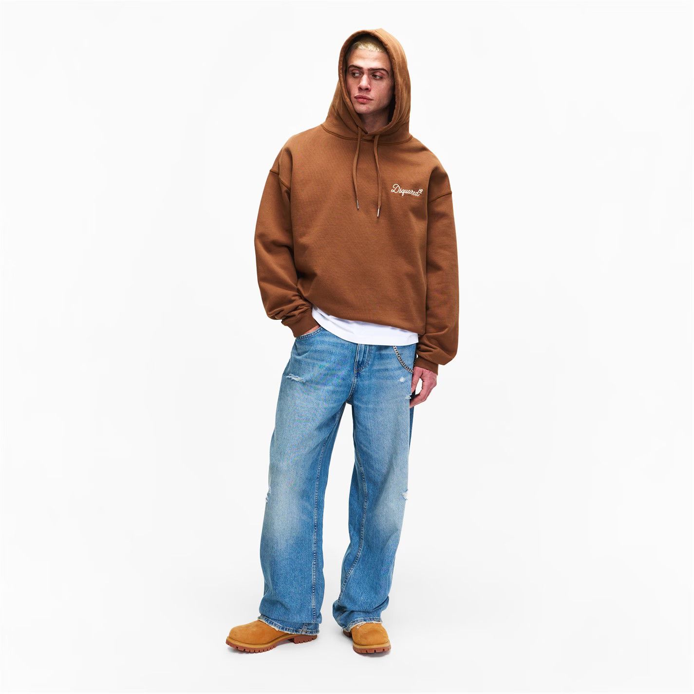 Dsquared2 o1g2r1mq0426 Signature Pull Over Hoodie in Brown Size US S / EU 44-46 / 1 - 4 Thumbnail