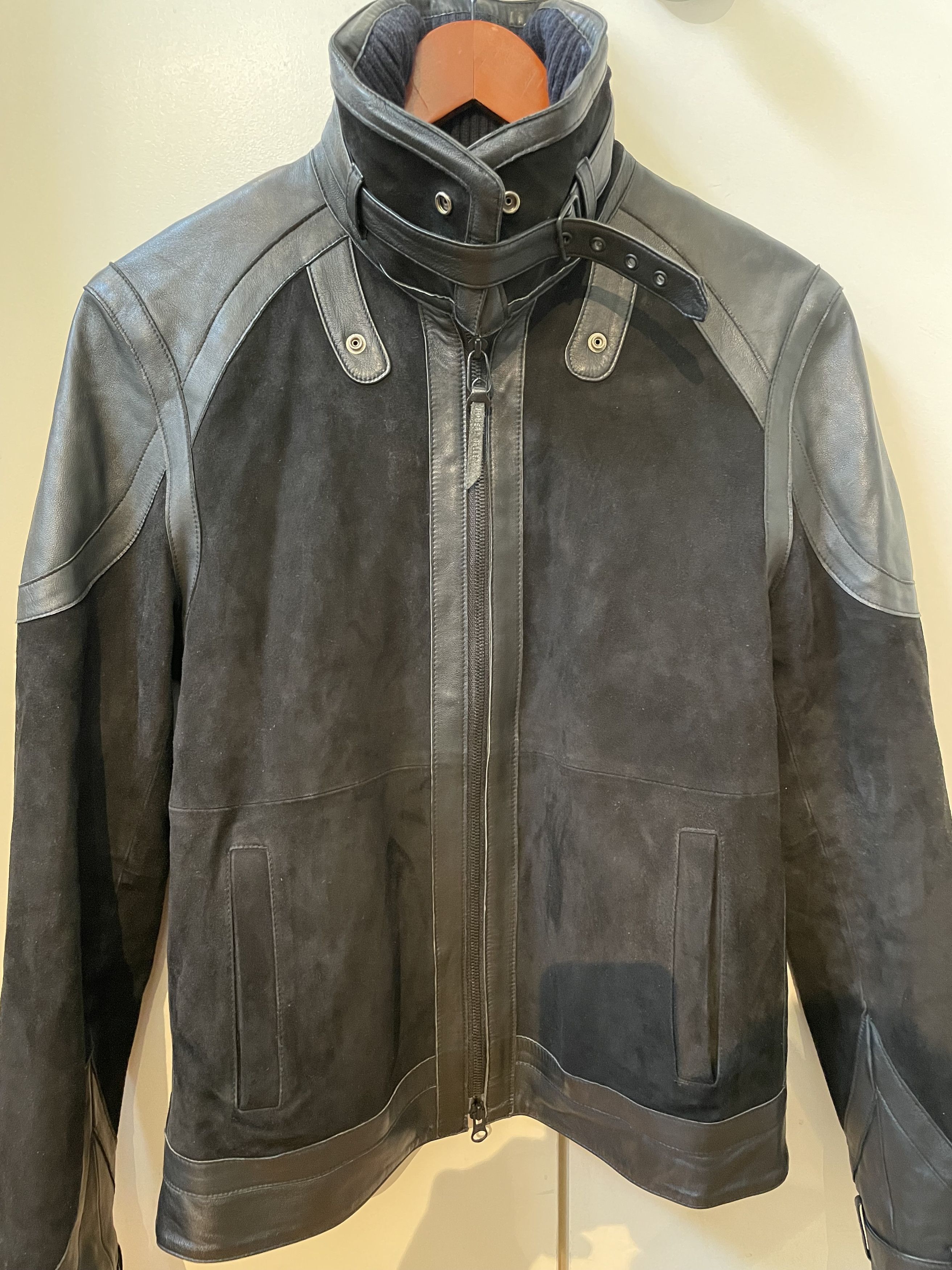 Robert Geller Robert Geller RARE Fall 2008 Suede and Leather jacket Size US S / EU 44-46 / 1 - 2 Thumbnail
