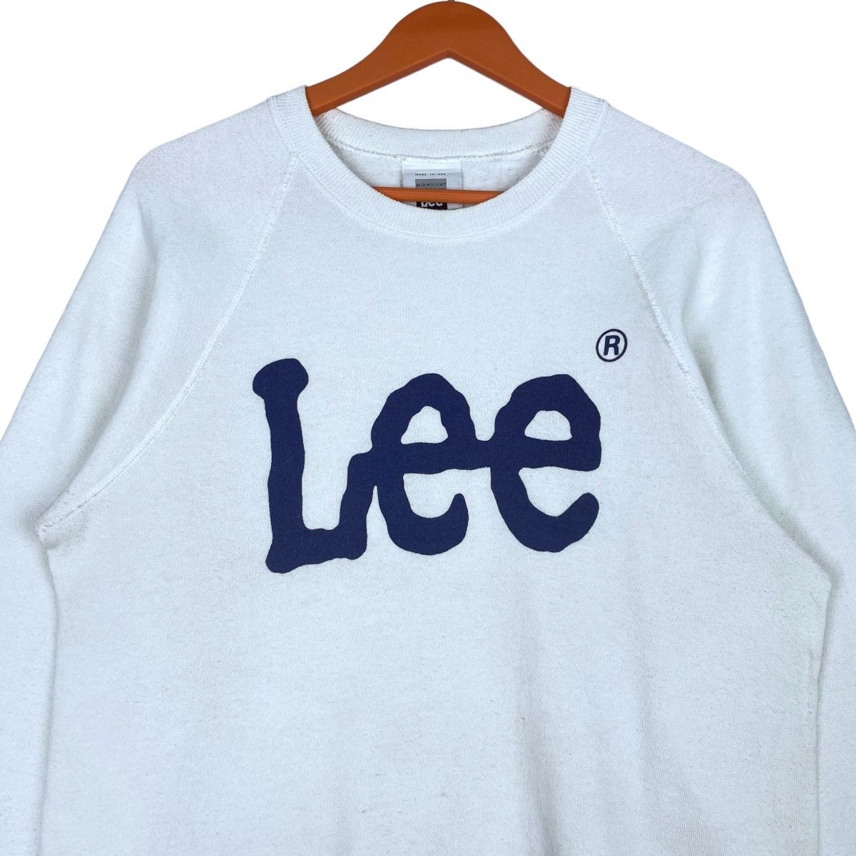 Lee Lee Midweight Sweatshirt Crewneck Pullover Jumper Size US S / EU 44-46 / 1 - 2 Thumbnail