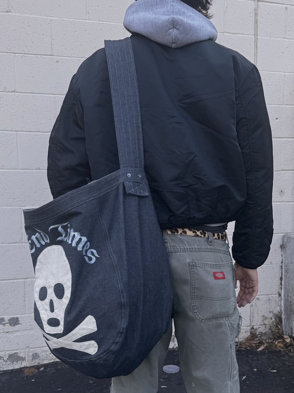 Other VTG Inspired Messenger Newspaper Boy Riveted Tote Bag Size ONE SIZE - 4 Thumbnail