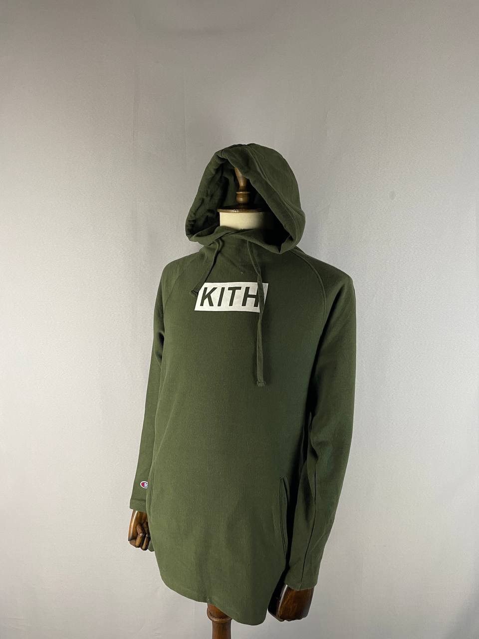 KITH x Champion Hoodie Dark Green