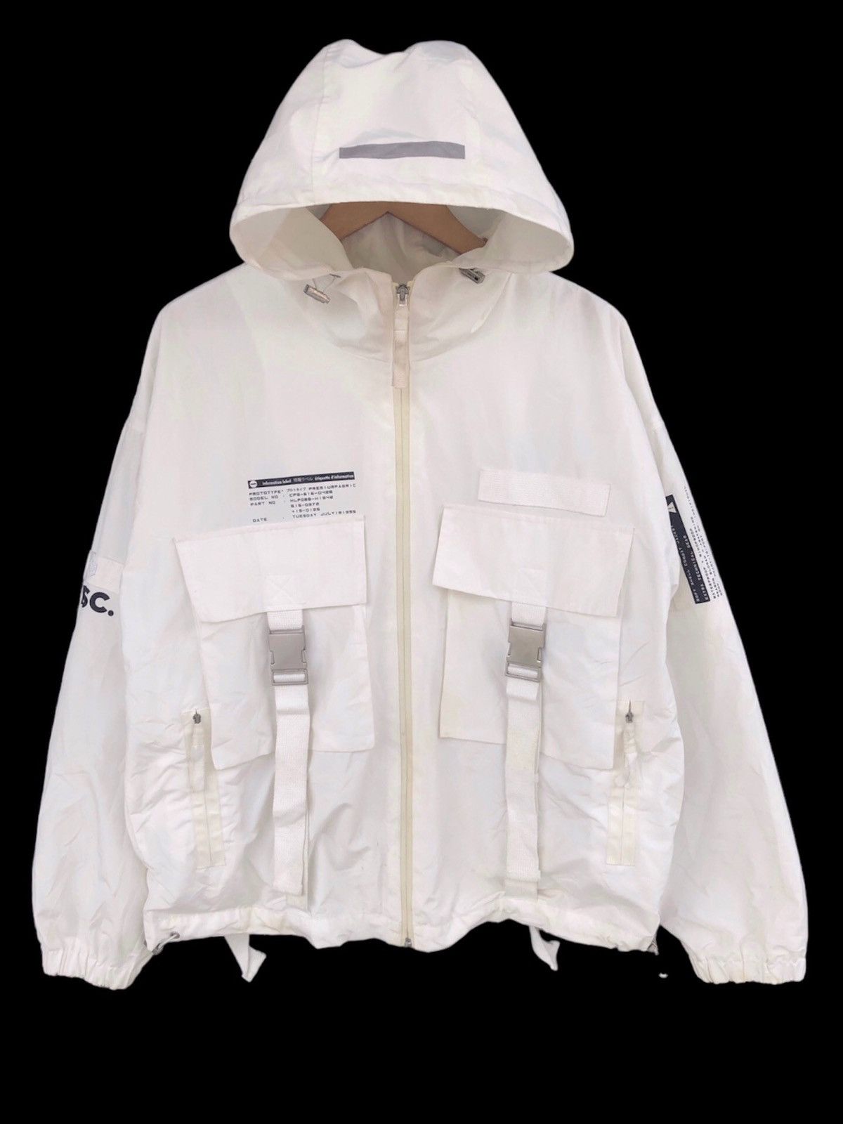 Beauty Beast × Hysteric Glamour × PPFM WLG Tech Jacket Bondage Multi Pocket Size US XL / EU 56 / 4 - 1 Thumbnail