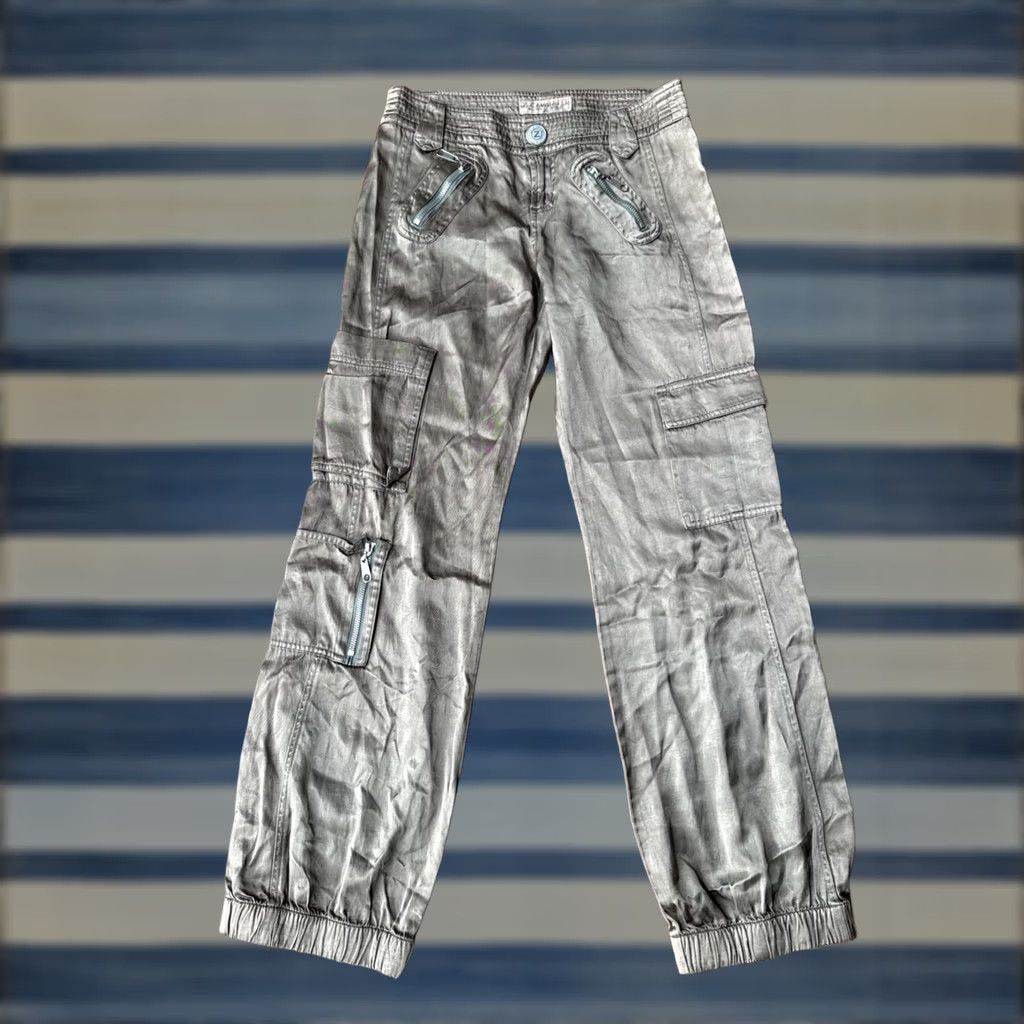 Vintage VINTAGE Z Cavaricii Satin Cargo Jogger Pants Women’s 1 Brown Size 30" / US 8 / IT 44 - 1 Thumbnail