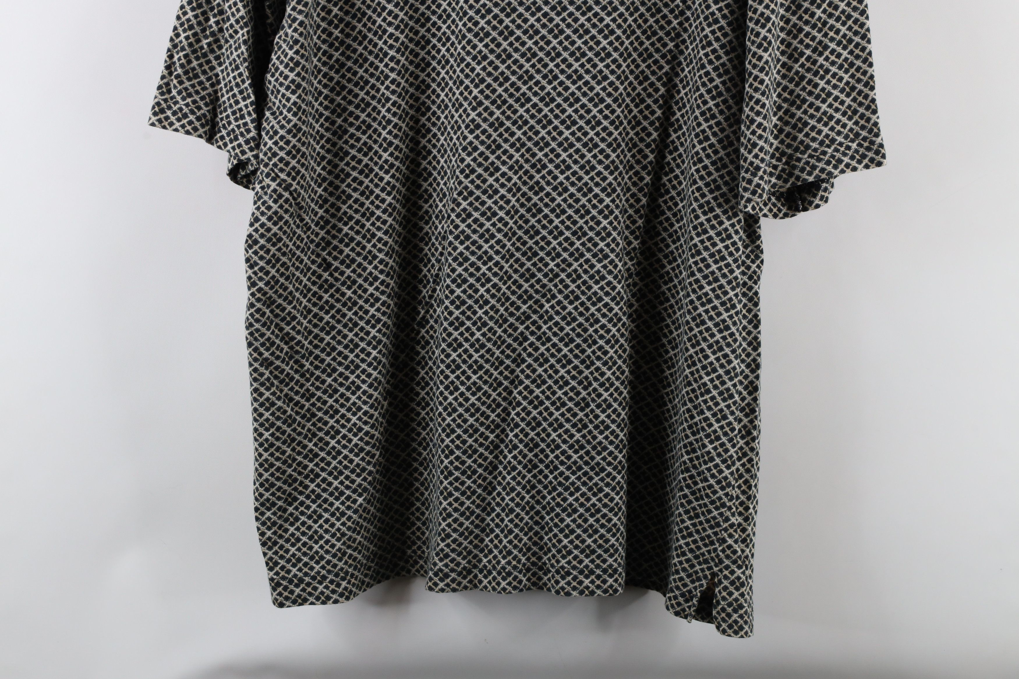 Vintage Vintage 90s Streetwear Diamond Knit Collared Golf Polo Shirt Size US L / EU 52-54 / 3 - 8 Thumbnail